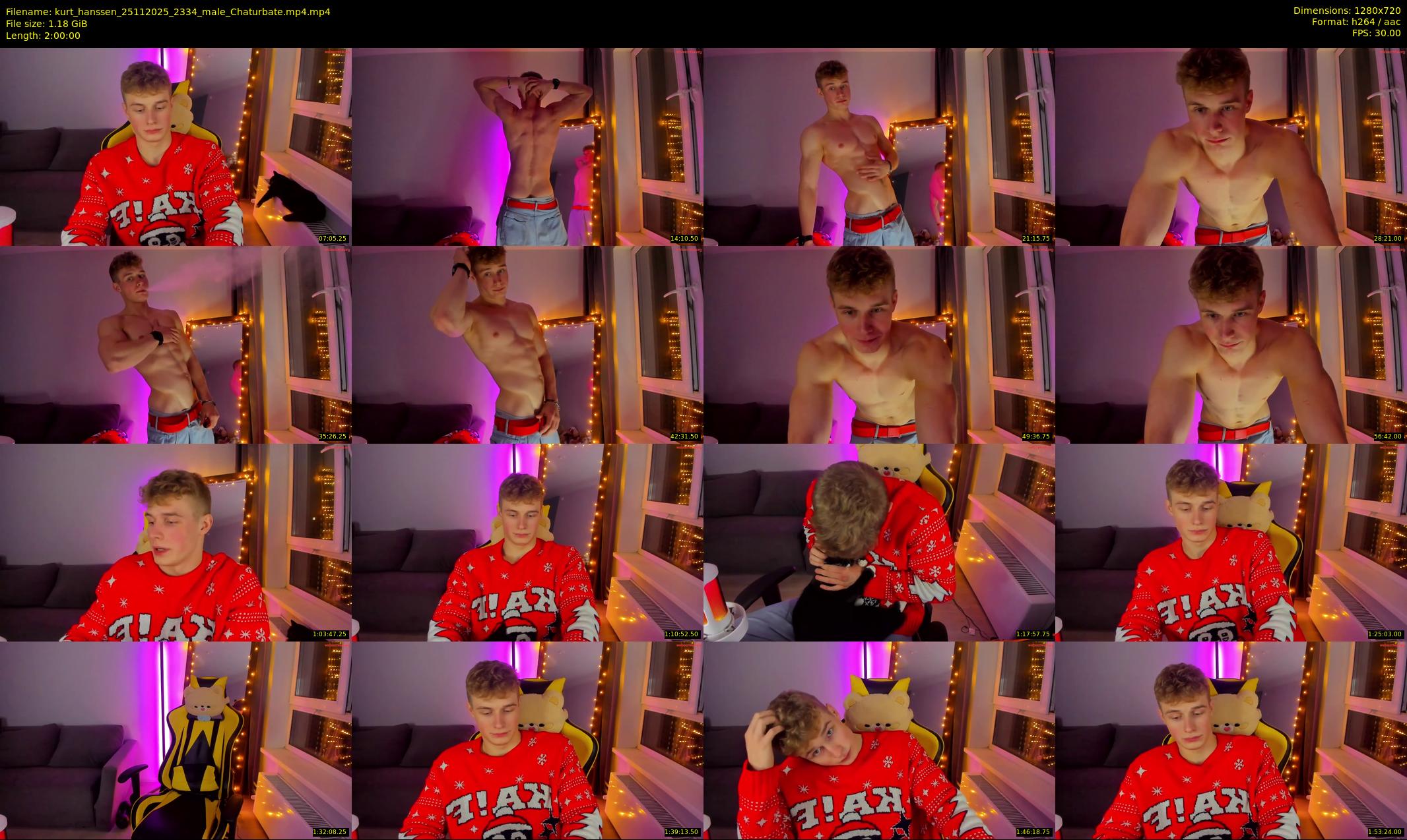 kurt_hanssen — 120 minute Chaturbate male cam show recording, 720p, Nov 25, 2025