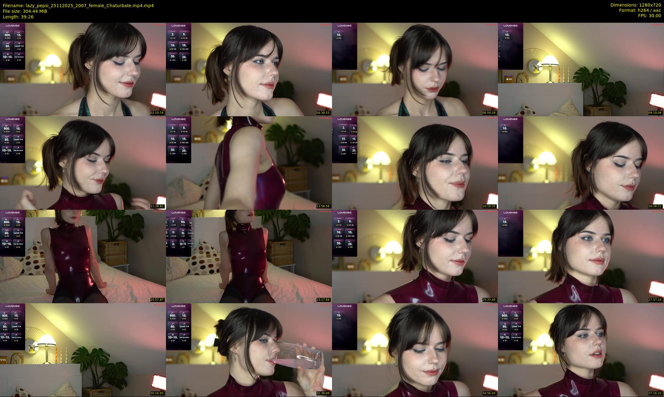lazy_pepsi — 40 minute Chaturbate female cam show recording, 720p, Nov 25, 2025