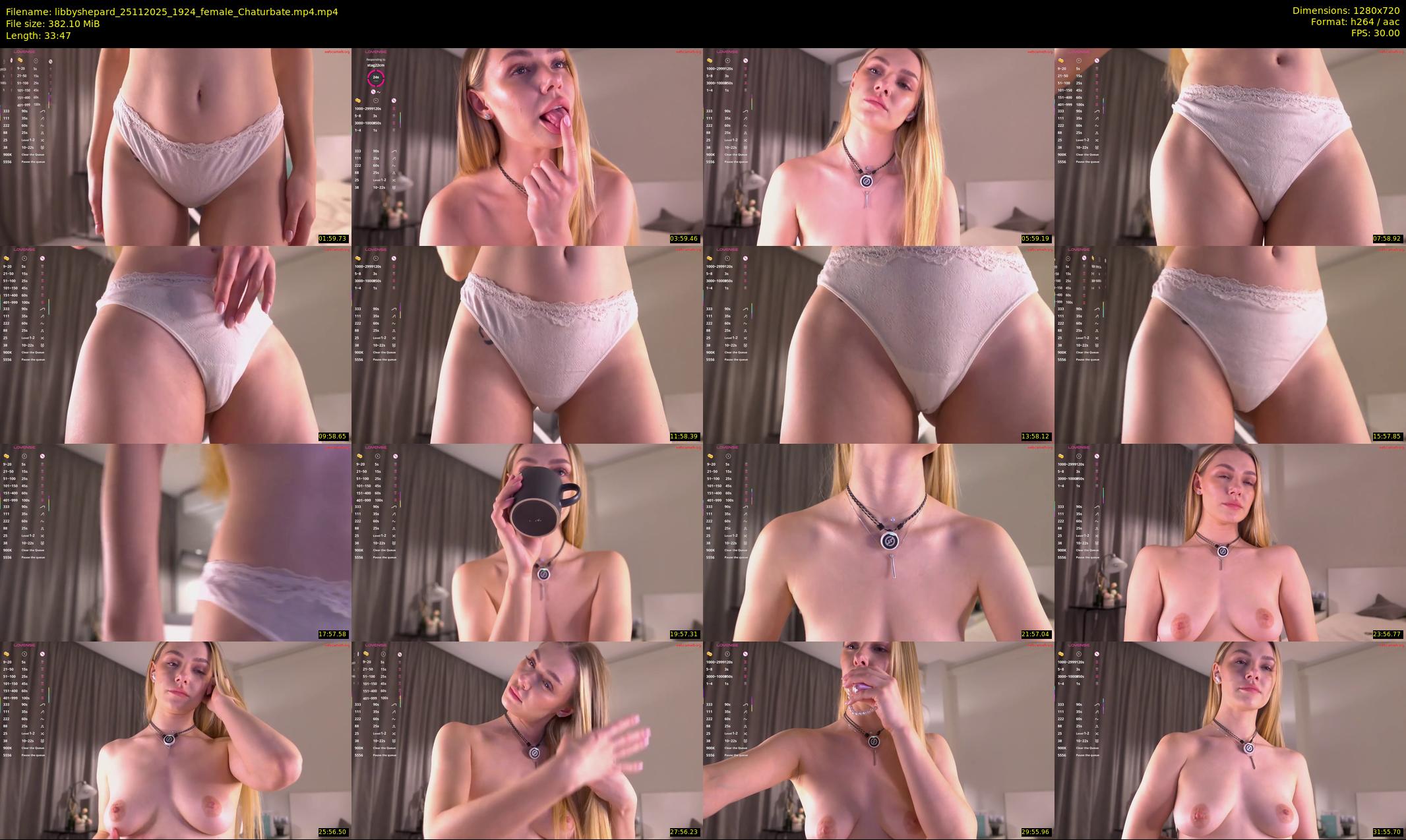 libbyshepard — 34 minute Chaturbate female cam show recording, 720p, Nov 25, 2025