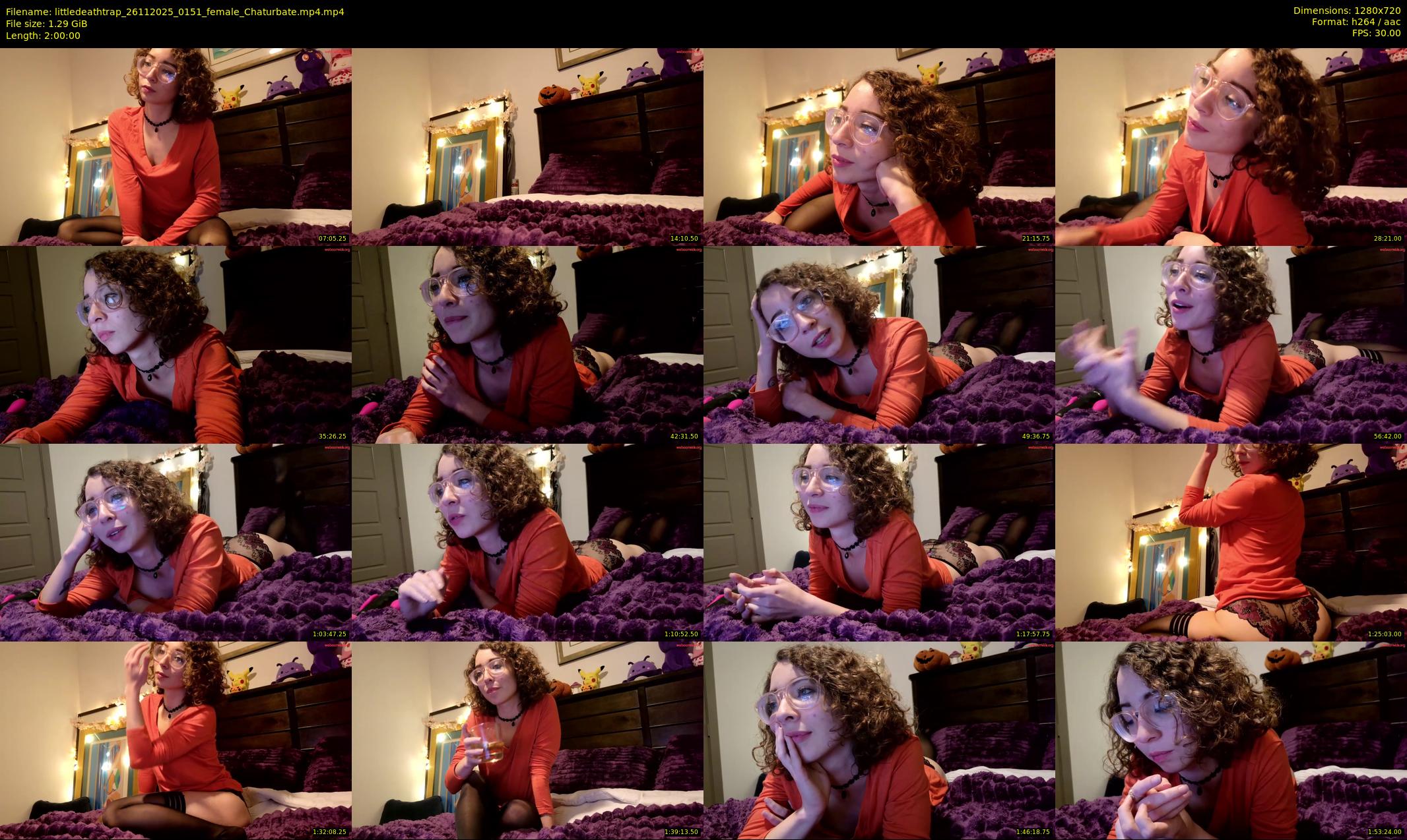 littledeathtrap — 120 minute Chaturbate female cam show recording, 720p, Nov 26, 2025