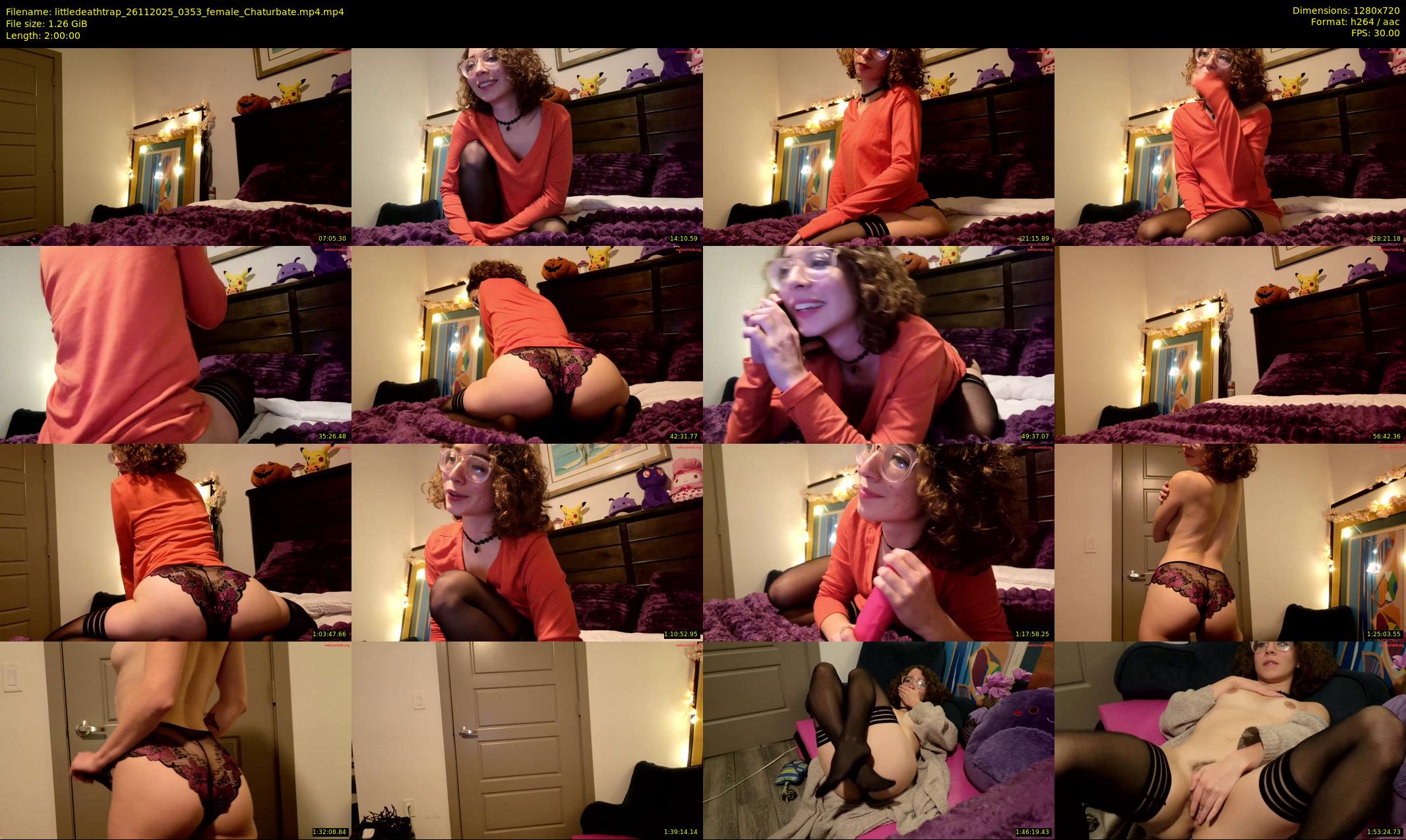 littledeathtrap — 120 minute Chaturbate female cam show recording, 720p, Nov 26, 2025