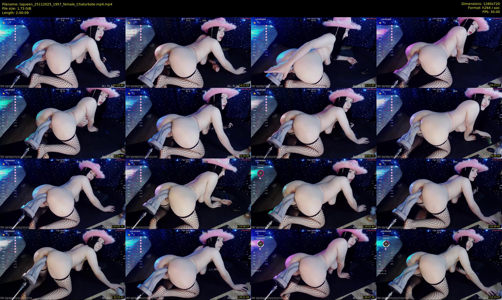 lsqueen — 121 minute Chaturbate female cam show recording, 720p, Nov 25, 2025