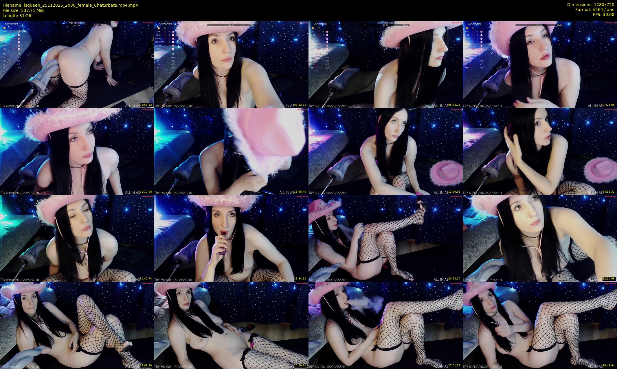 lsqueen — 32 minute Chaturbate female cam show recording, 720p, Nov 25, 2025