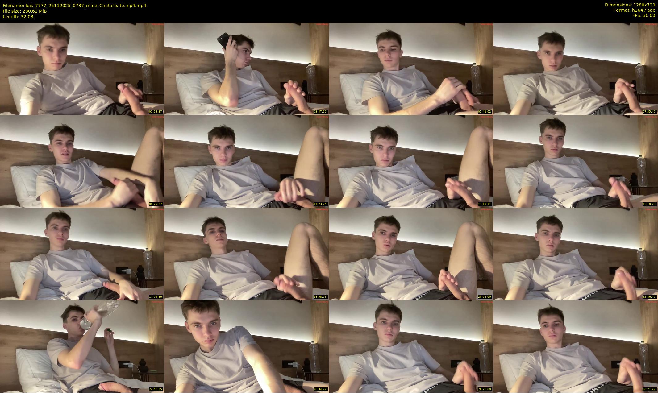 luis_7777 — 33 minute Chaturbate male cam show recording, 720p, Nov 25, 2025