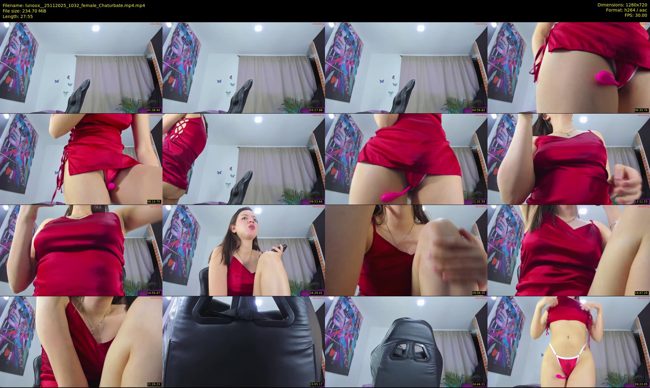 lunoox_ — 28 minute Chaturbate female cam show recording, 720p, Nov 25, 2025
