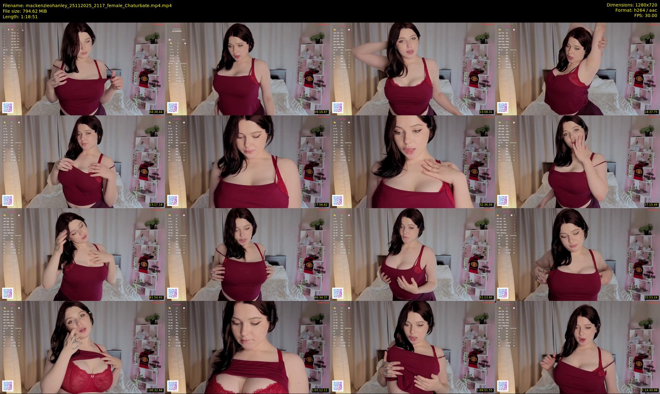 mackenzieohanley — 79 minute Chaturbate female cam show recording, 720p, Nov 25, 2025