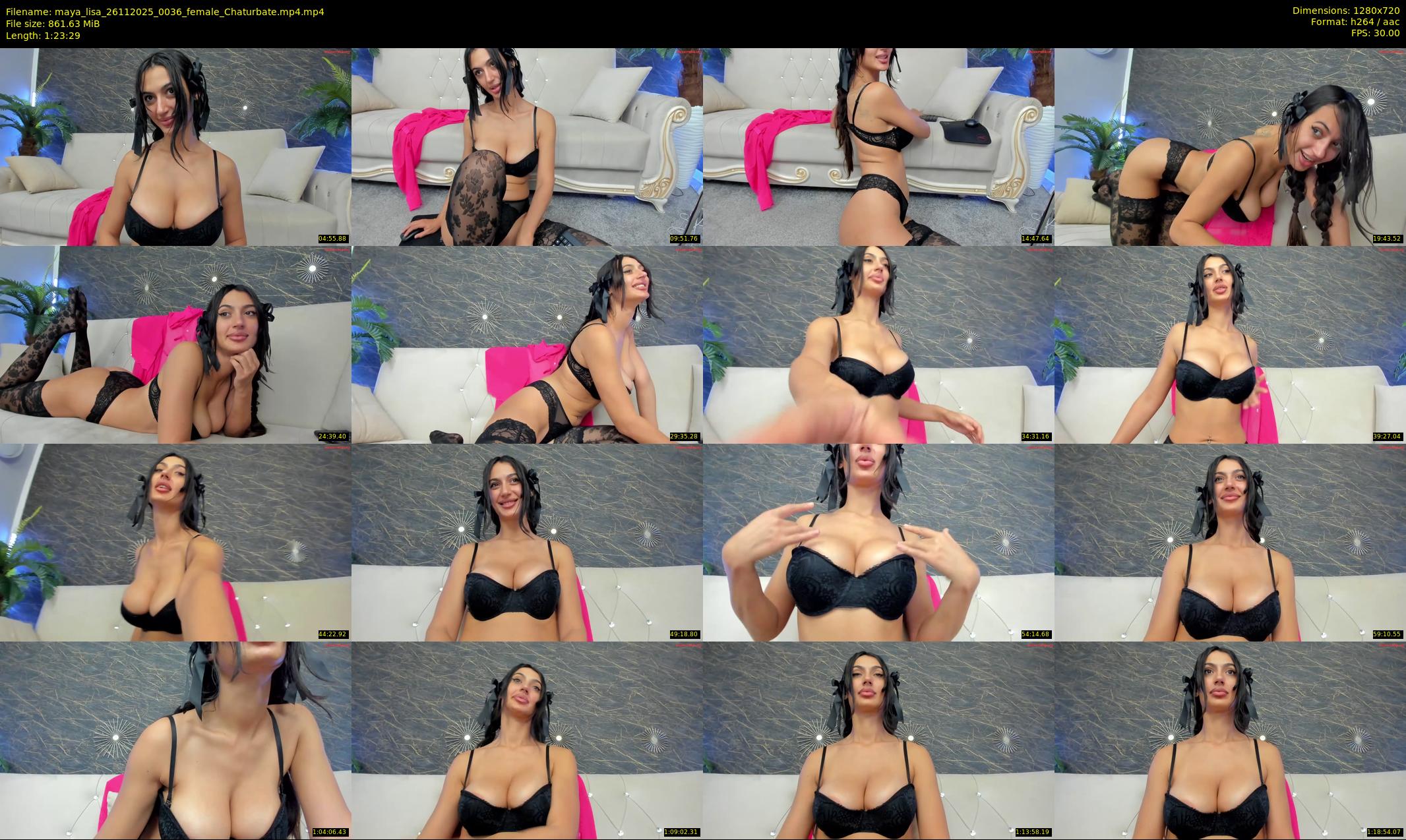 maya_lisa — 84 minute Chaturbate female cam show recording, 720p, Nov 26, 2025