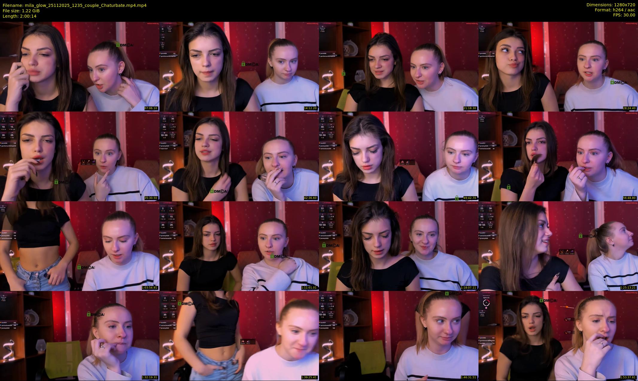mila_glow — 121 minute Chaturbate female cam show recording, 720p, Nov 25, 2025
