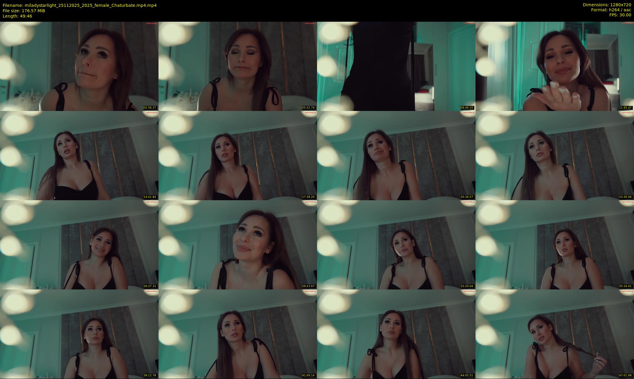 miladystarlight — 50 minute Chaturbate female cam show recording, 720p, Nov 25, 2025