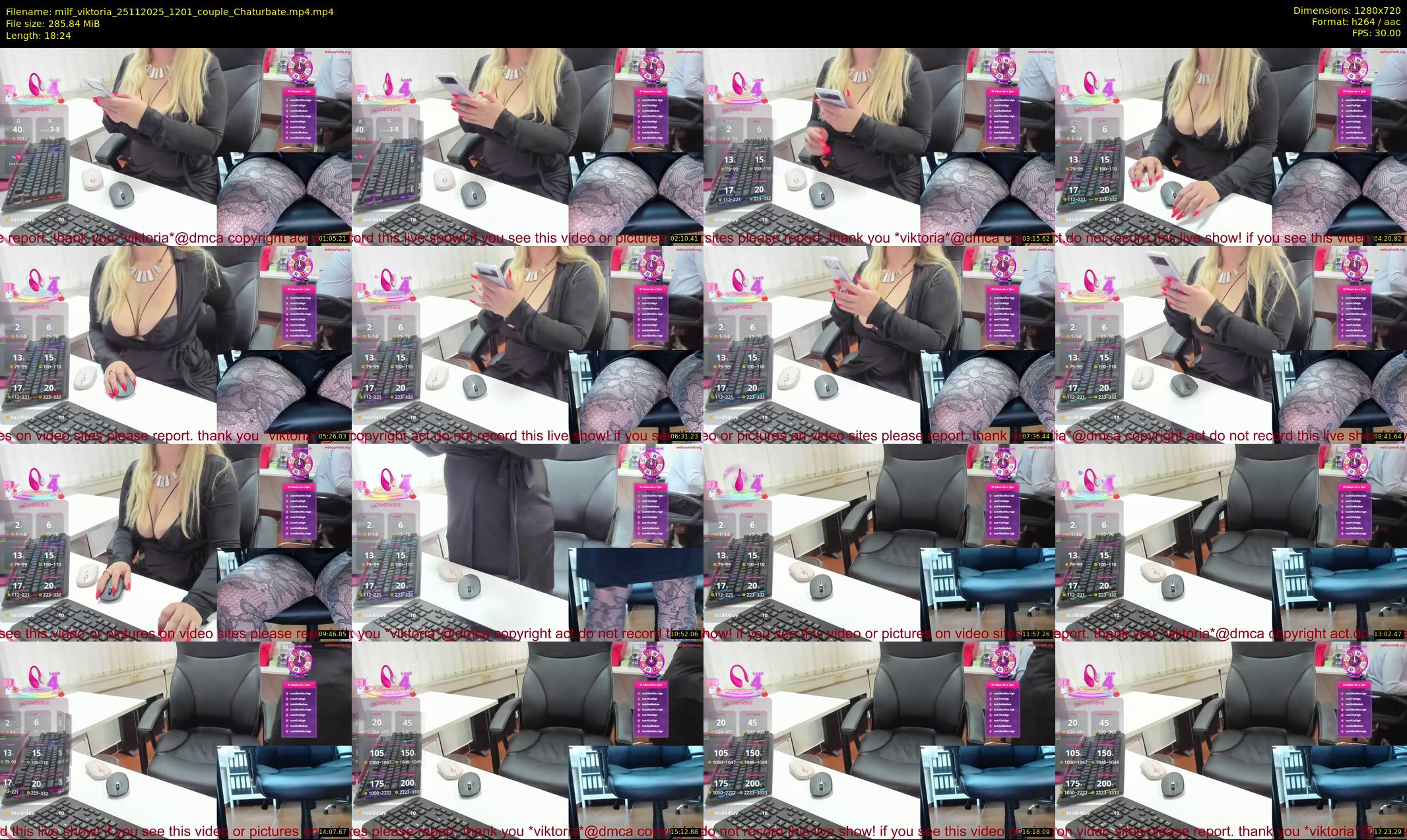 milf_viktoria — 19 minute Chaturbate female cam show recording, 720p, Nov 25, 2025