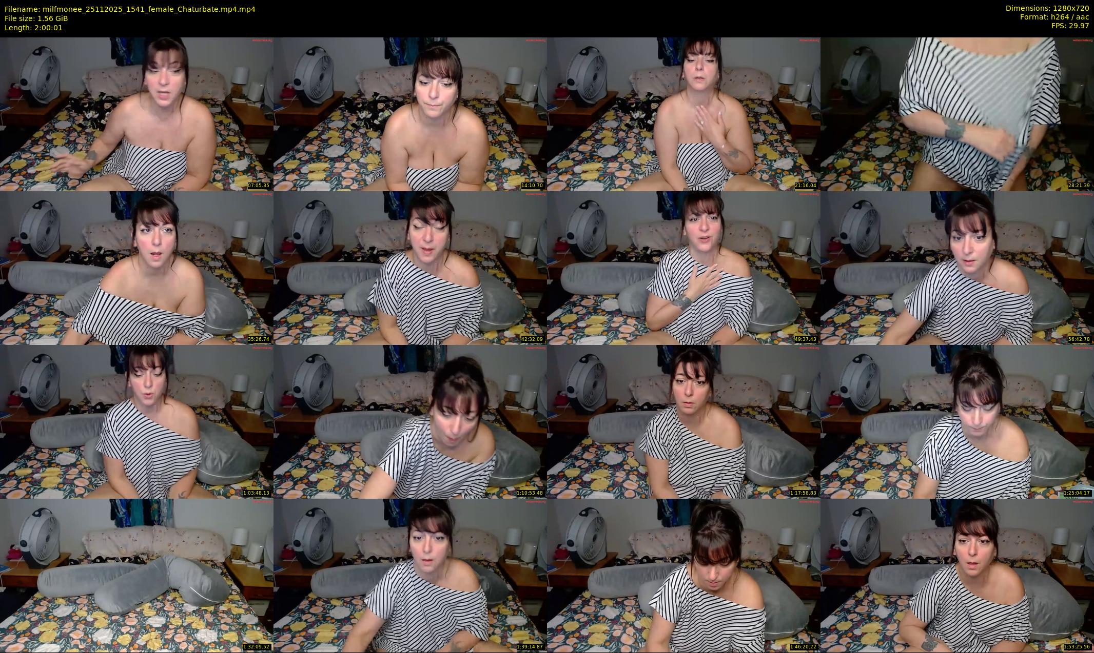milfmonee — 121 minute Chaturbate female cam show recording, 720p, Nov 25, 2025