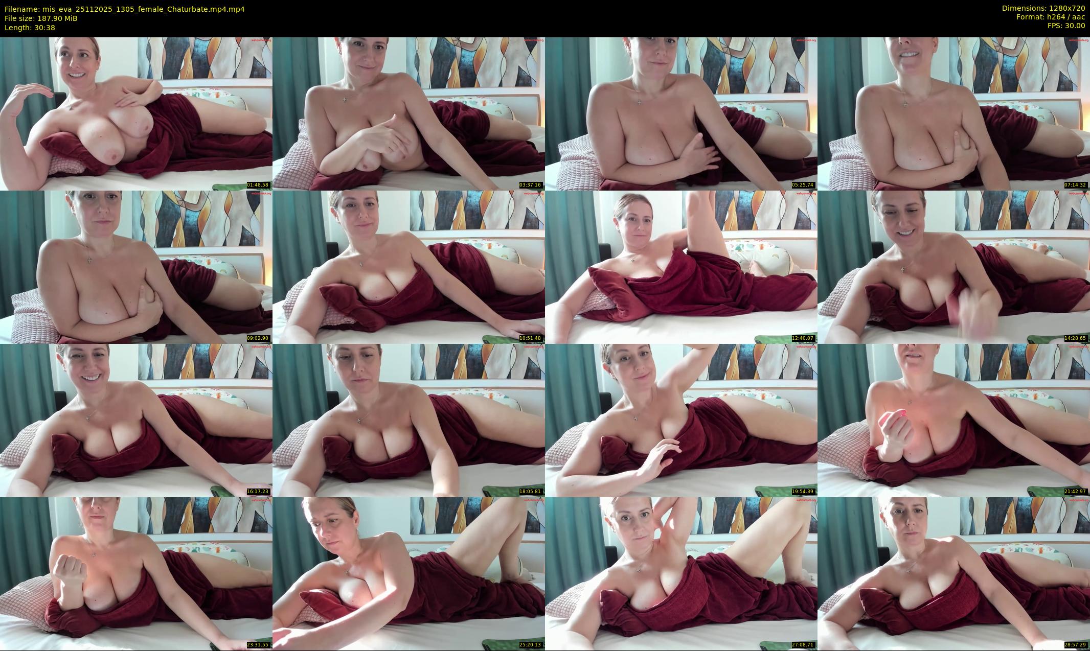 mis_eva — 31 minute Chaturbate female cam show recording, 720p, Nov 25, 2025