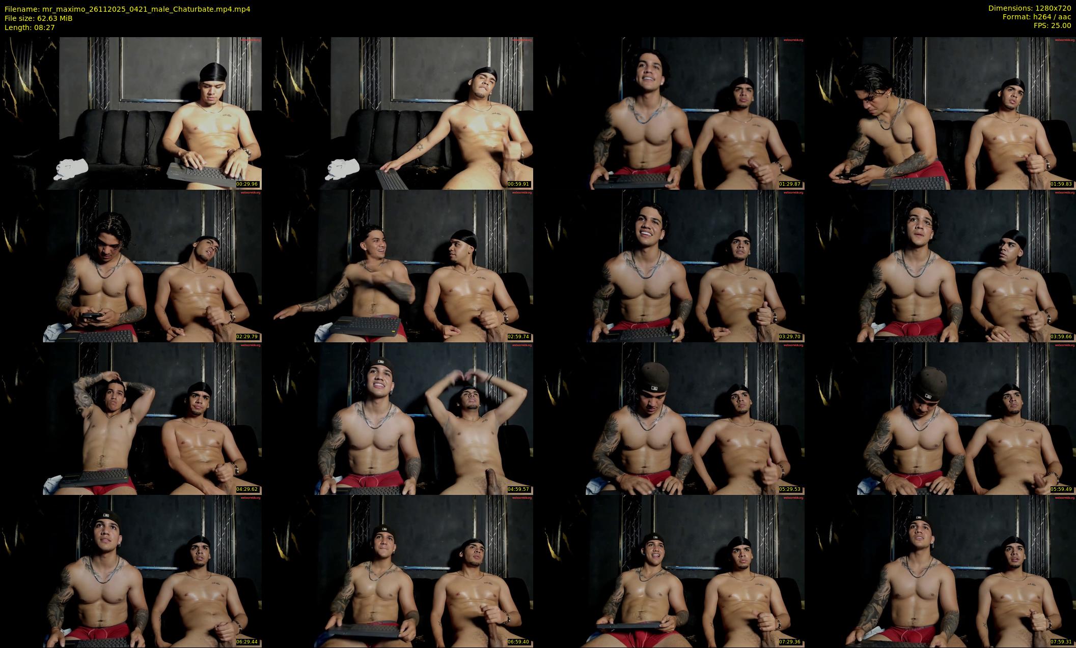 mr_maximo — 9 minute Chaturbate male cam show recording, 720p, Nov 26, 2025