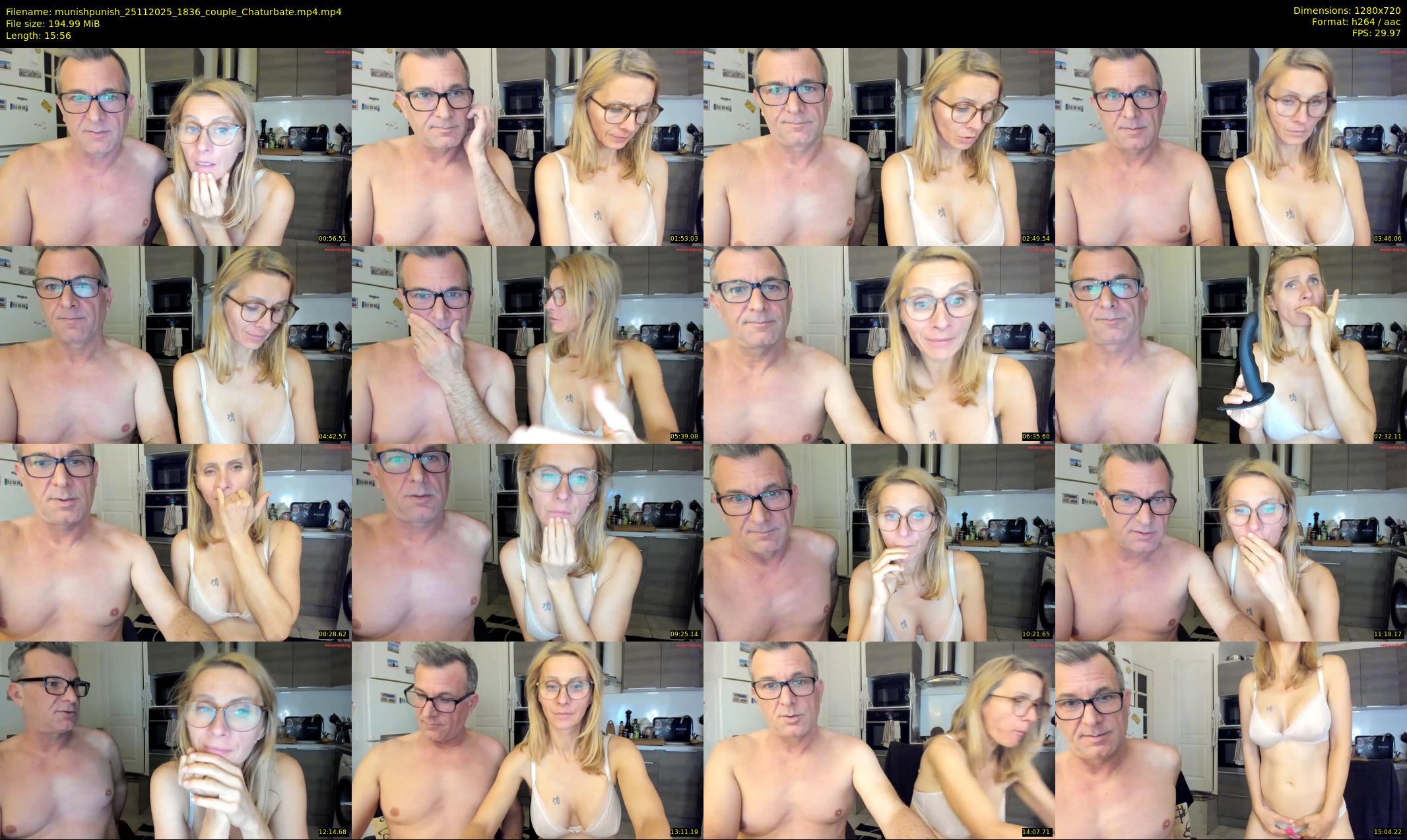 munishpunish — 16 minute Chaturbate couple cam show recording, 720p, Nov 25, 2025