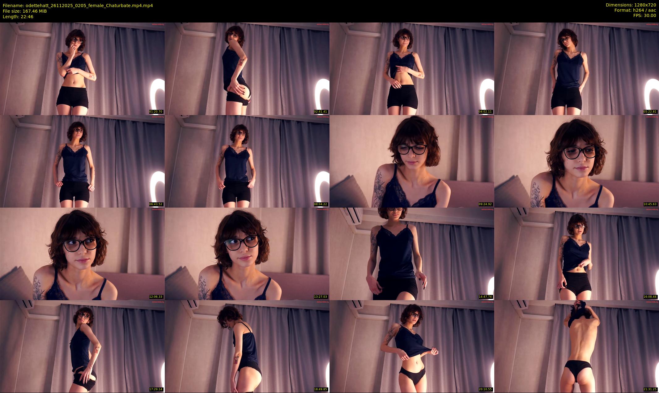 odettehatt — 23 minute Chaturbate female cam show recording, 720p, Nov 26, 2025
