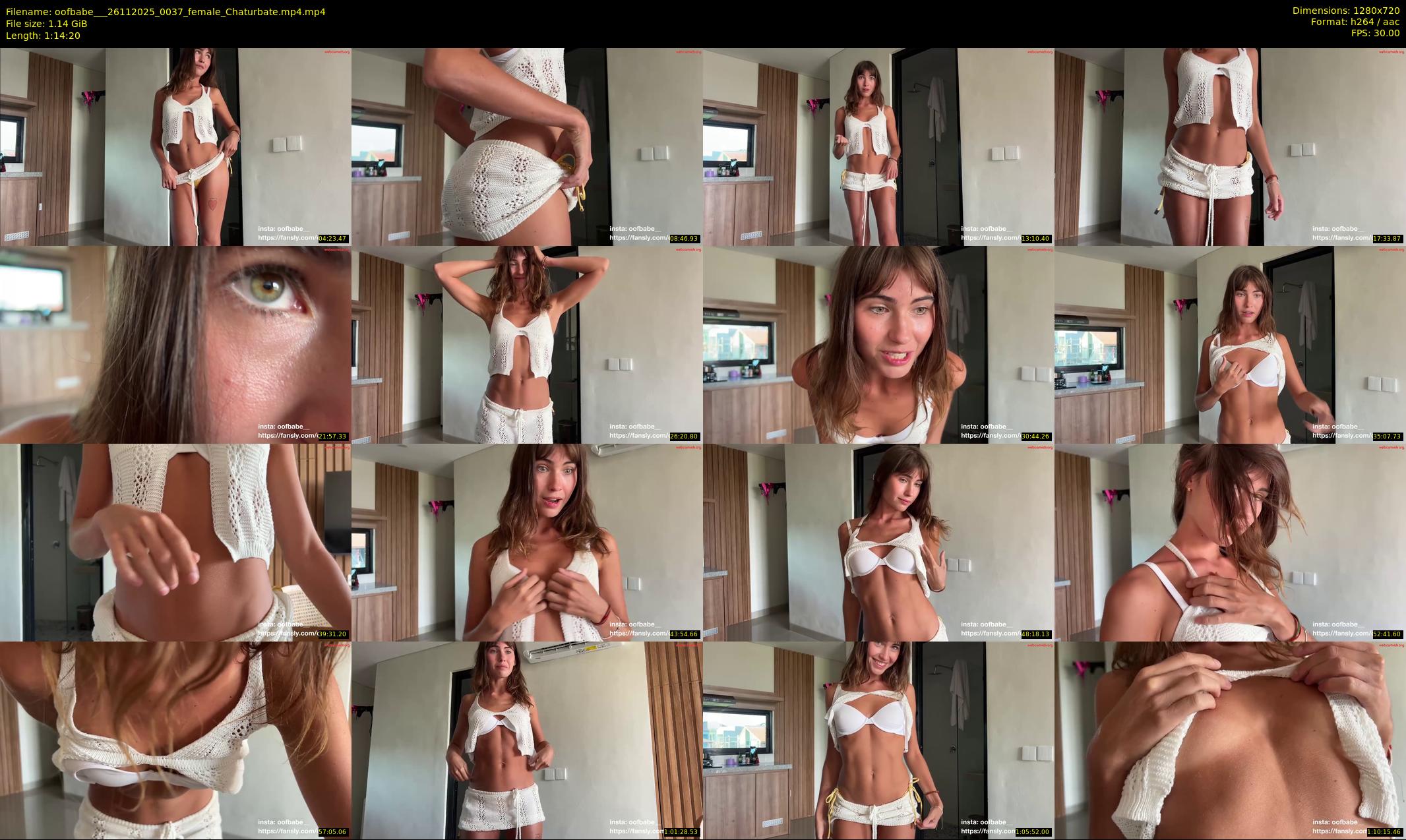 oofbabe__ — 75 minute Chaturbate female cam show recording, 720p, Nov 26, 2025