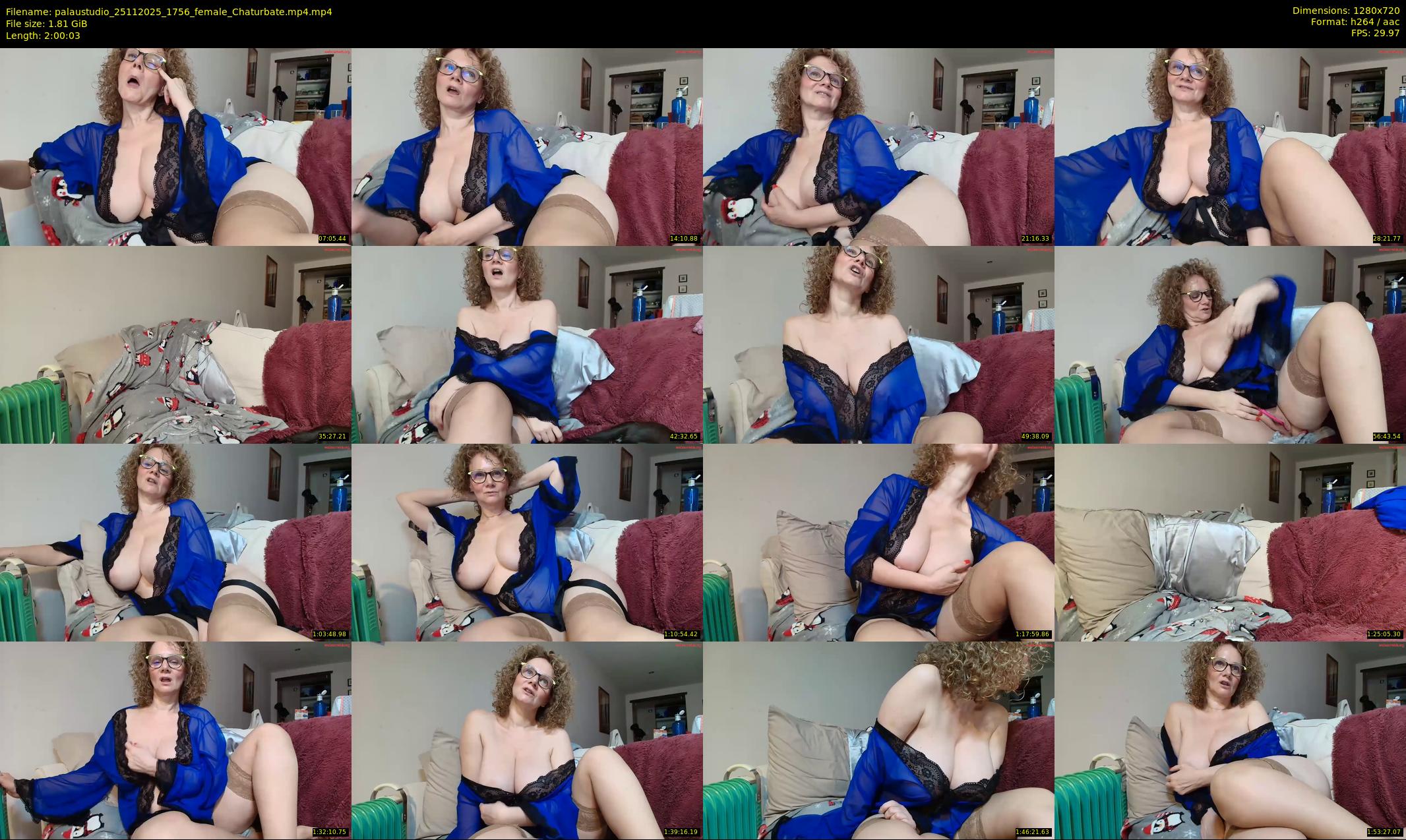 palaustudio — 121 minute Chaturbate female cam show recording, 720p, Nov 25, 2025
