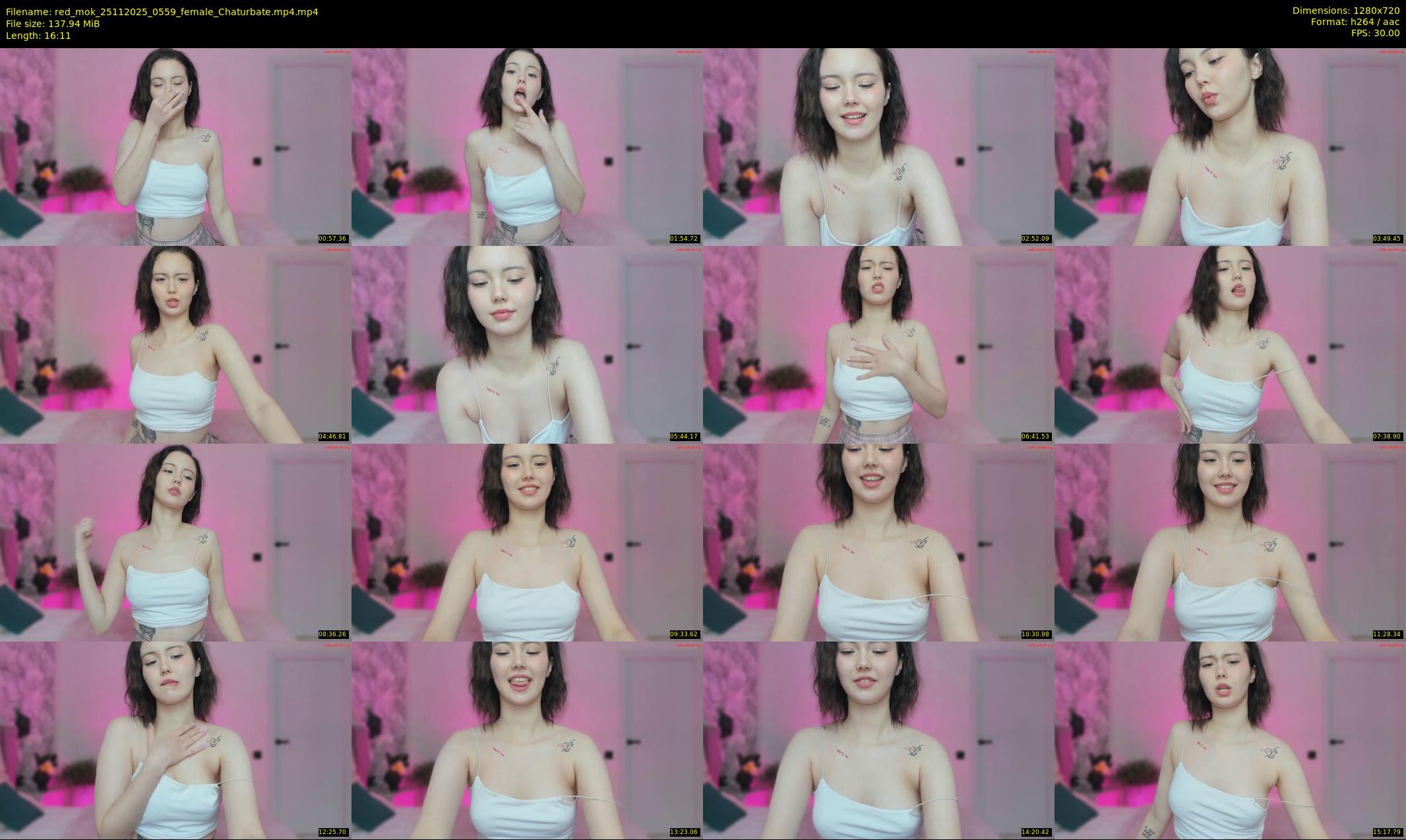 red_mok — 17 minute Chaturbate female cam show recording, 720p, Nov 25, 2025