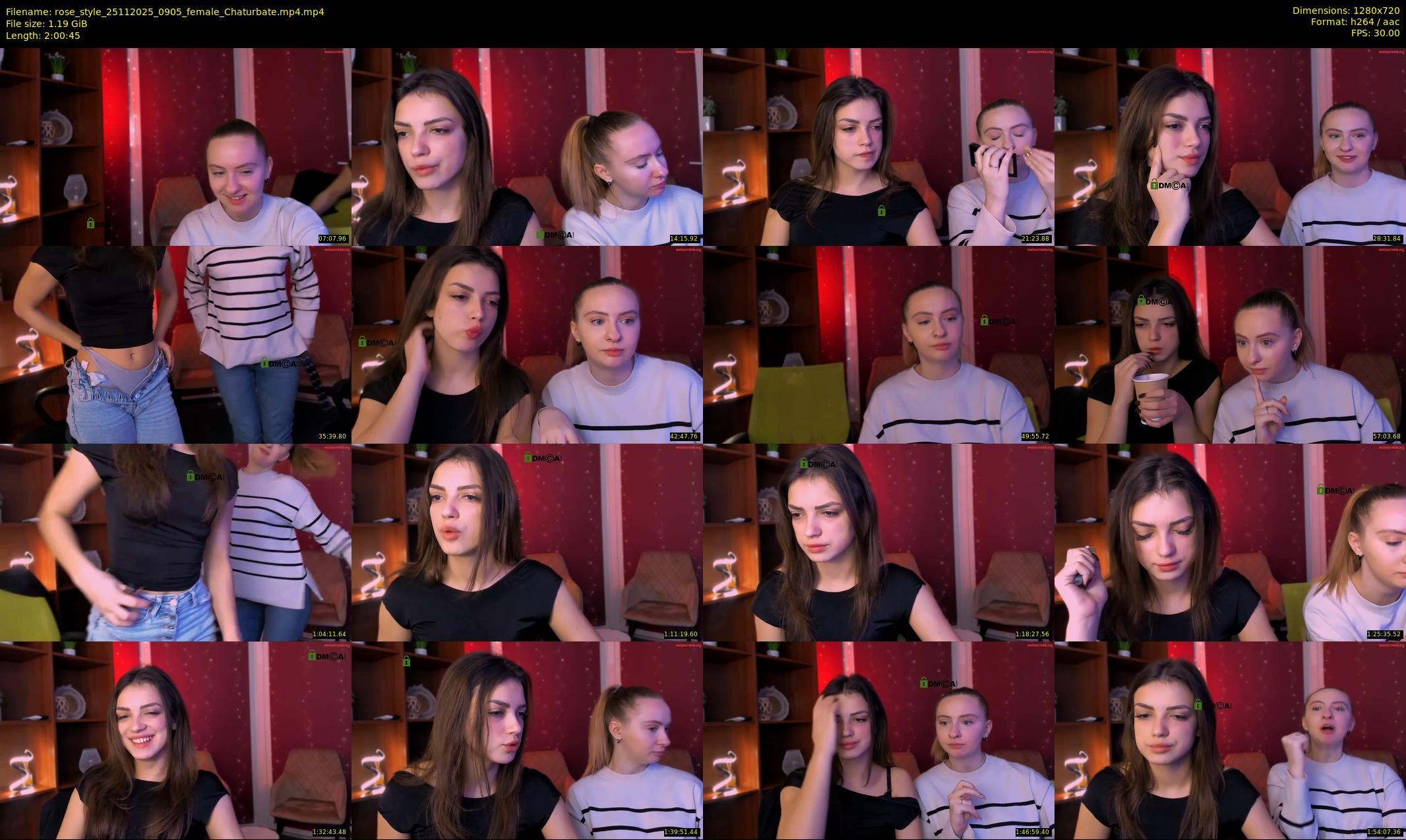 rose_style — 121 minute Chaturbate couple cam show recording, 720p, Nov 25, 2025