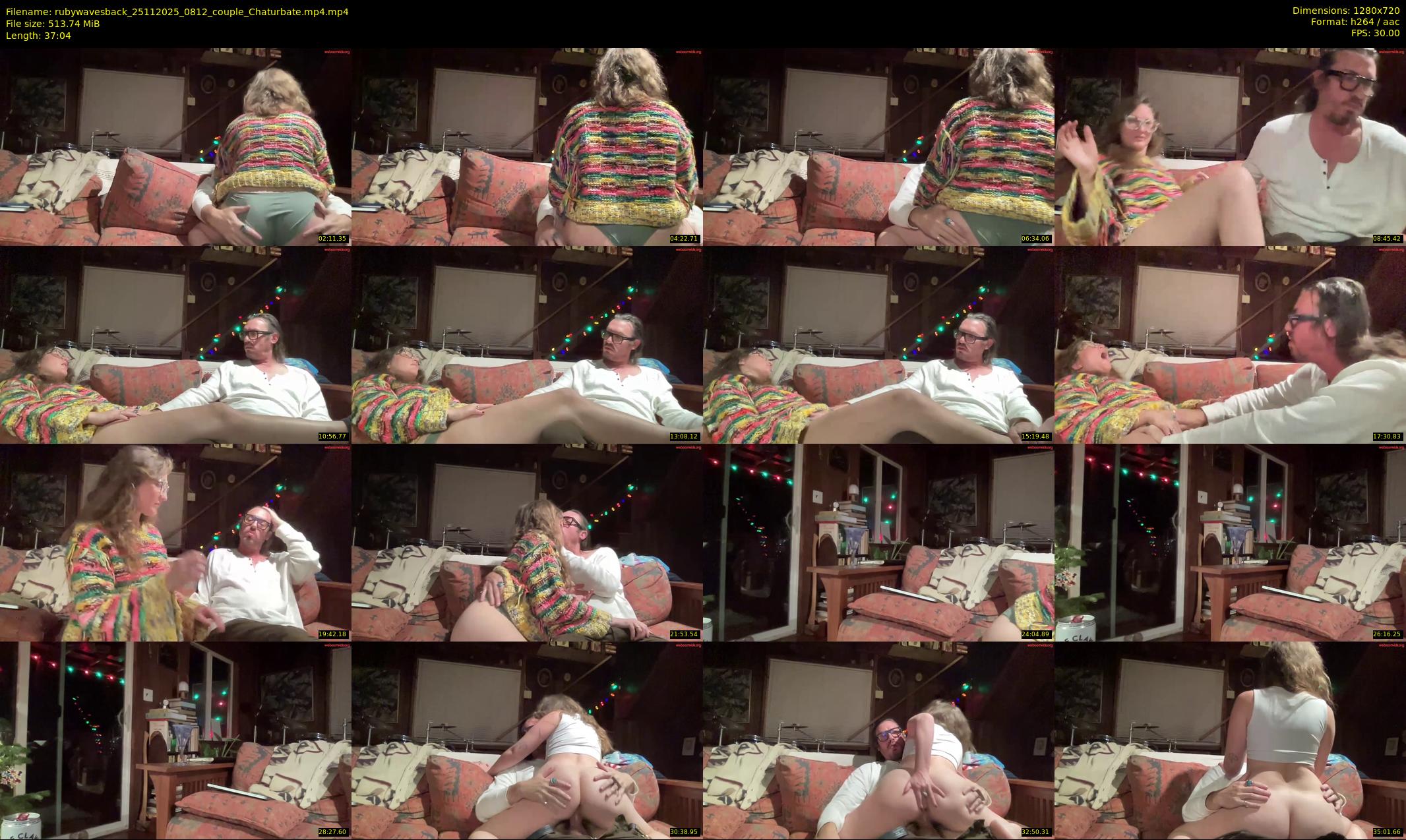 rubywavesback — 38 minute Chaturbate couple cam show recording, 720p, Nov 25, 2025