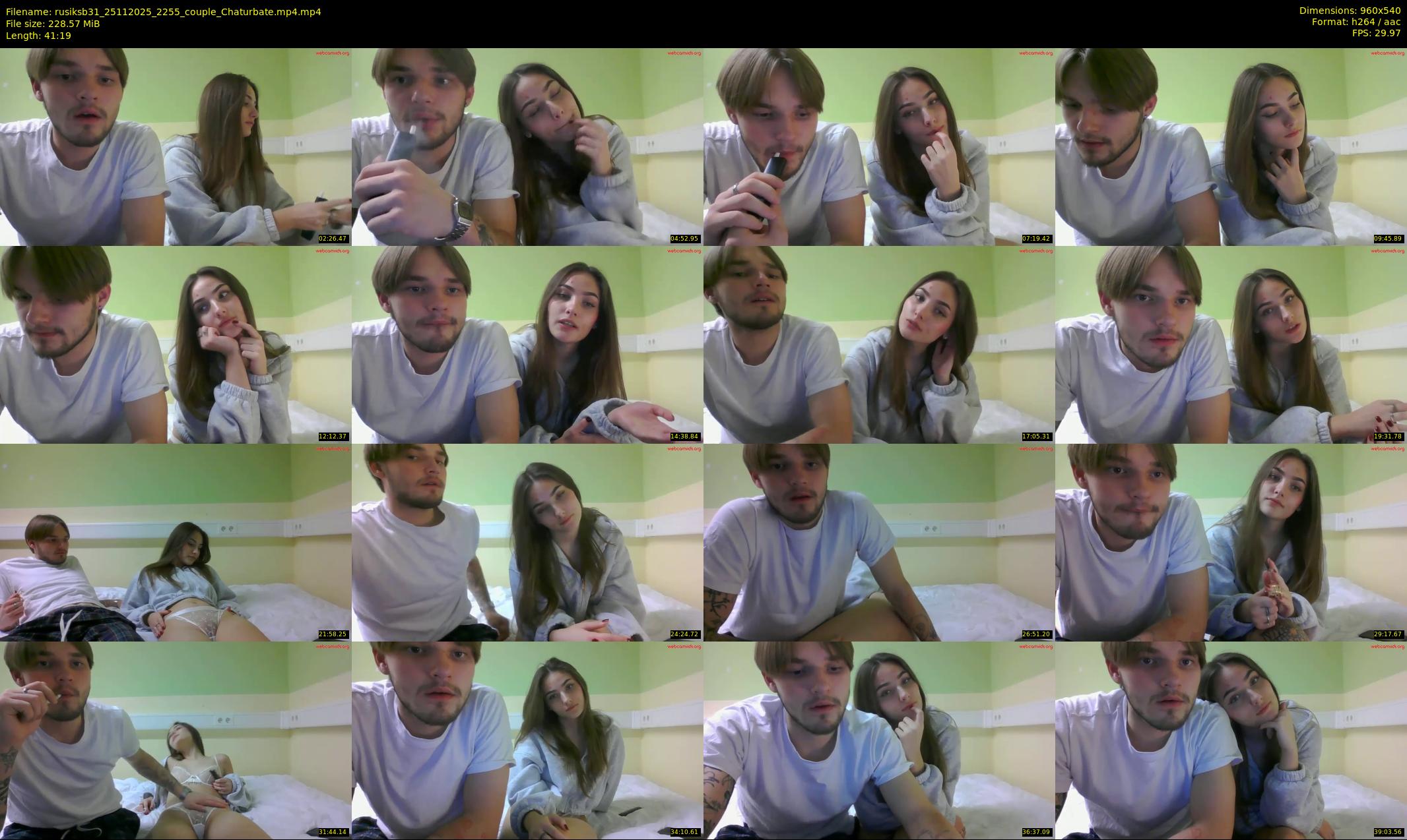 rusiksb31 — 42 minute Chaturbate couple cam show recording, 480p, Nov 25, 2025