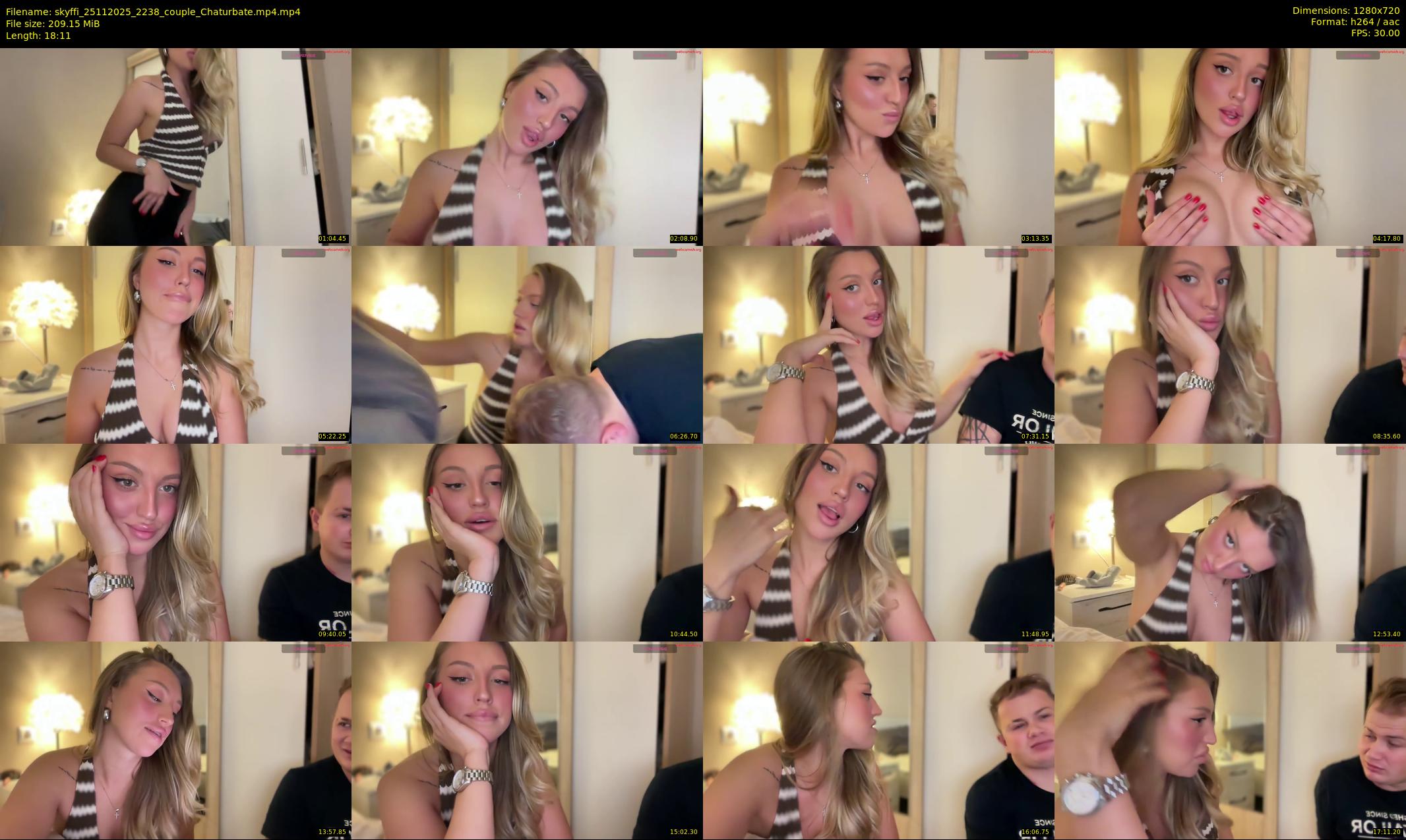 skyffi — 19 minute Chaturbate couple cam show recording, 720p, Nov 25, 2025