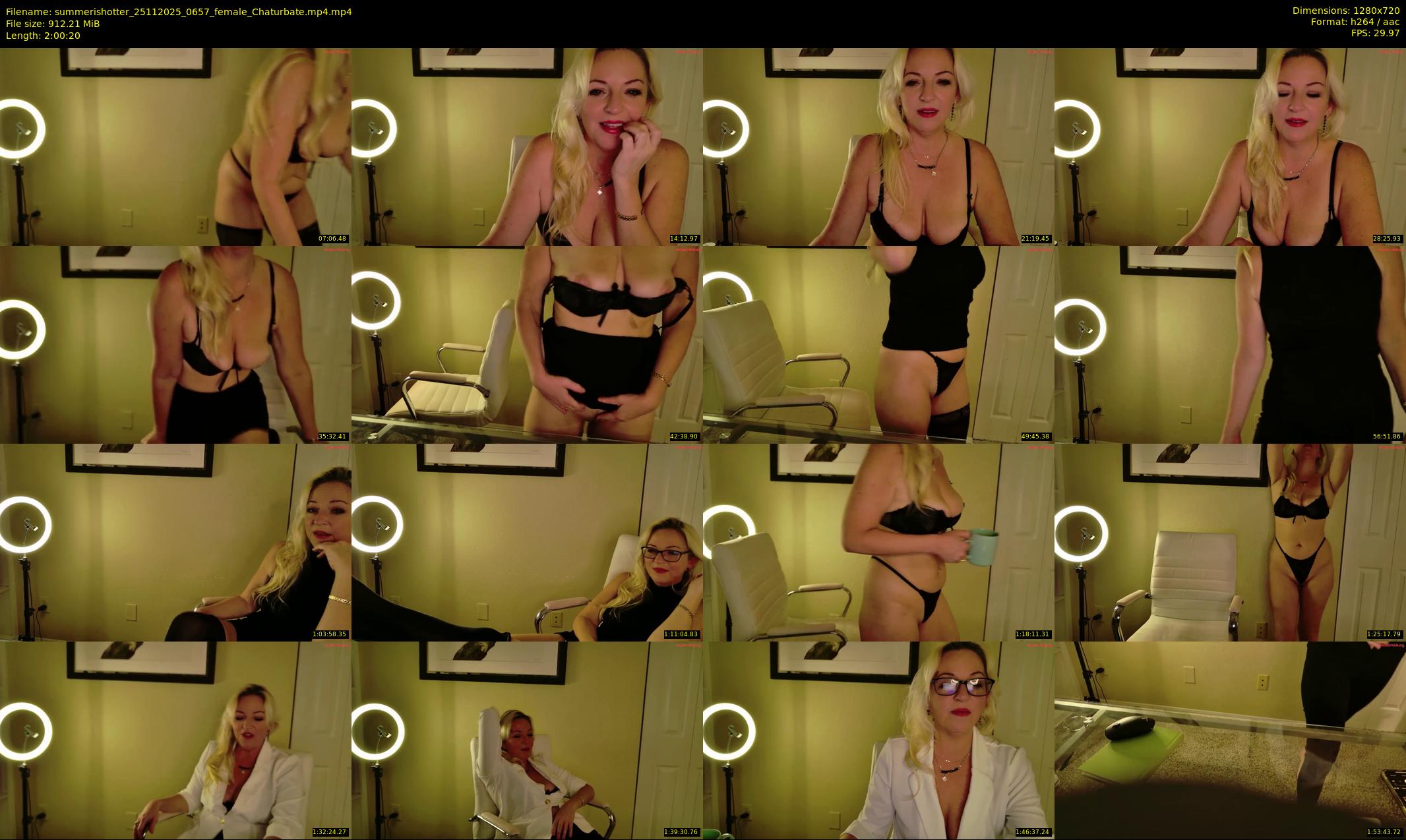 summerishotter — 121 minute Chaturbate female cam show recording, 720p, Nov 25, 2025