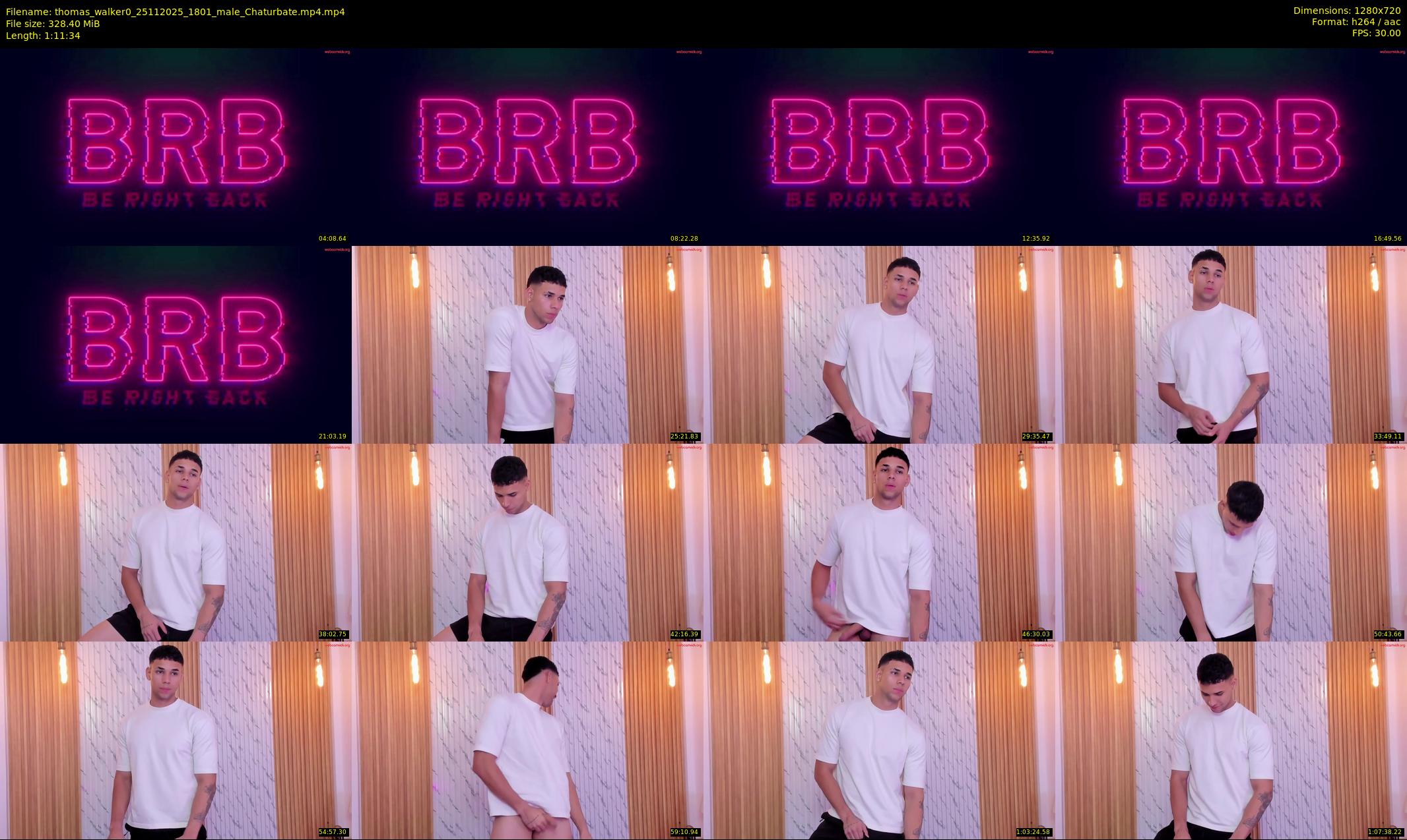 thomas_walker0 — 72 minute Chaturbate male cam show recording, 720p, Nov 25, 2025