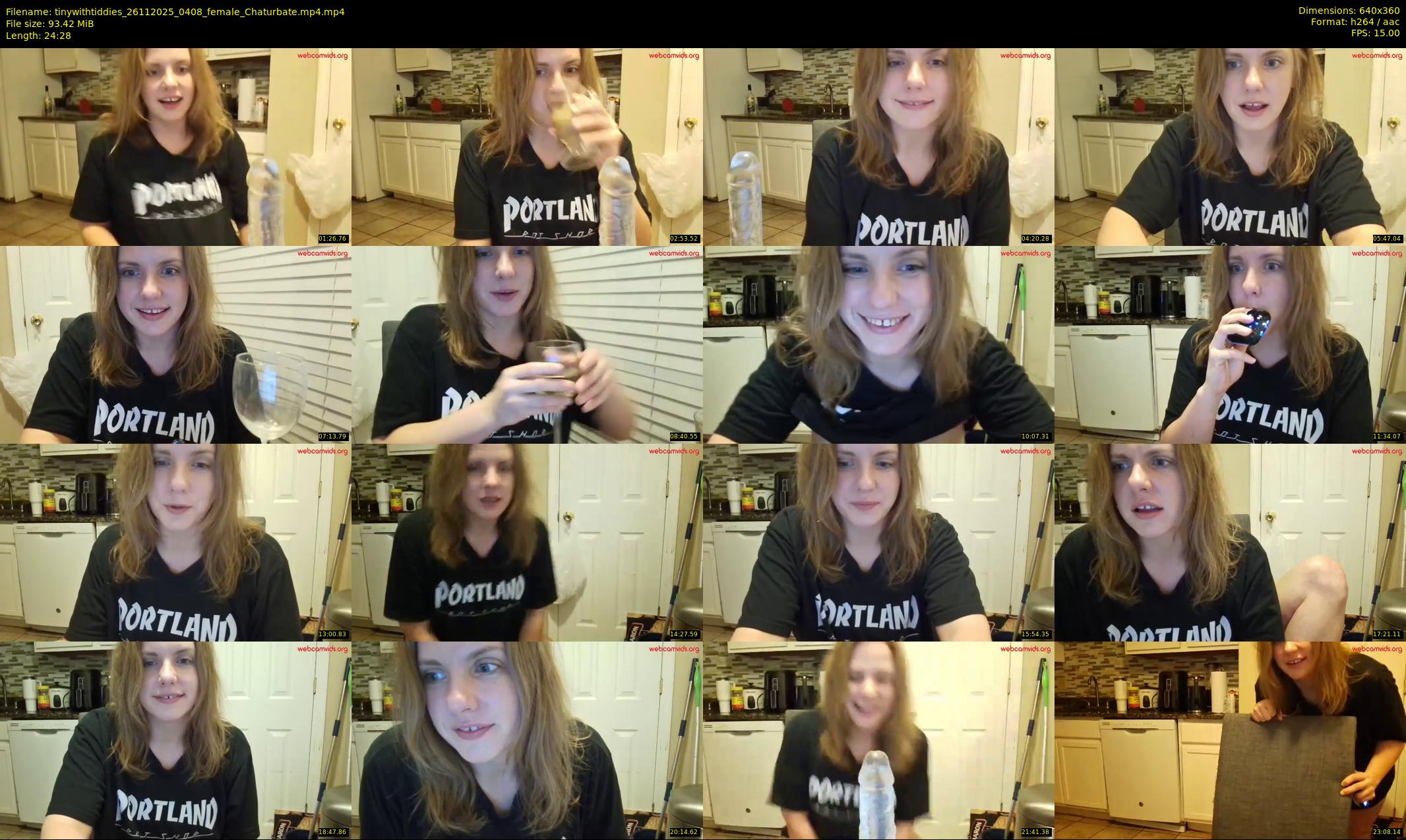 tinywithtiddies — 25 minute Chaturbate female cam show recording, 360p, Nov 26, 2025