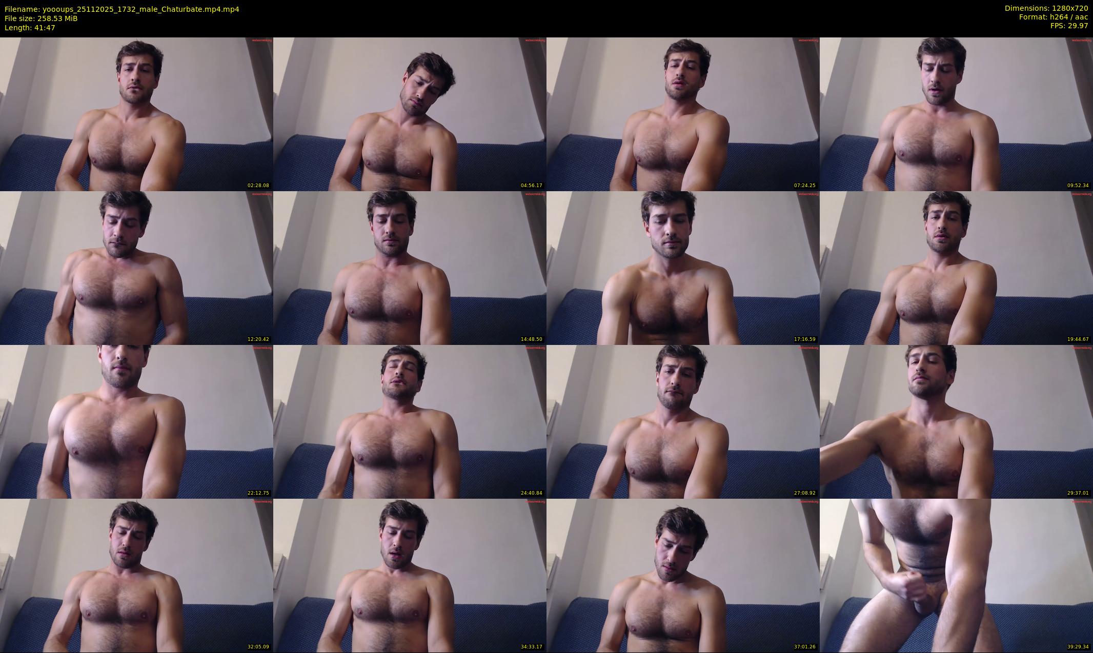 yoooups — 42 minute Chaturbate male cam show recording, 720p, Nov 25, 2025