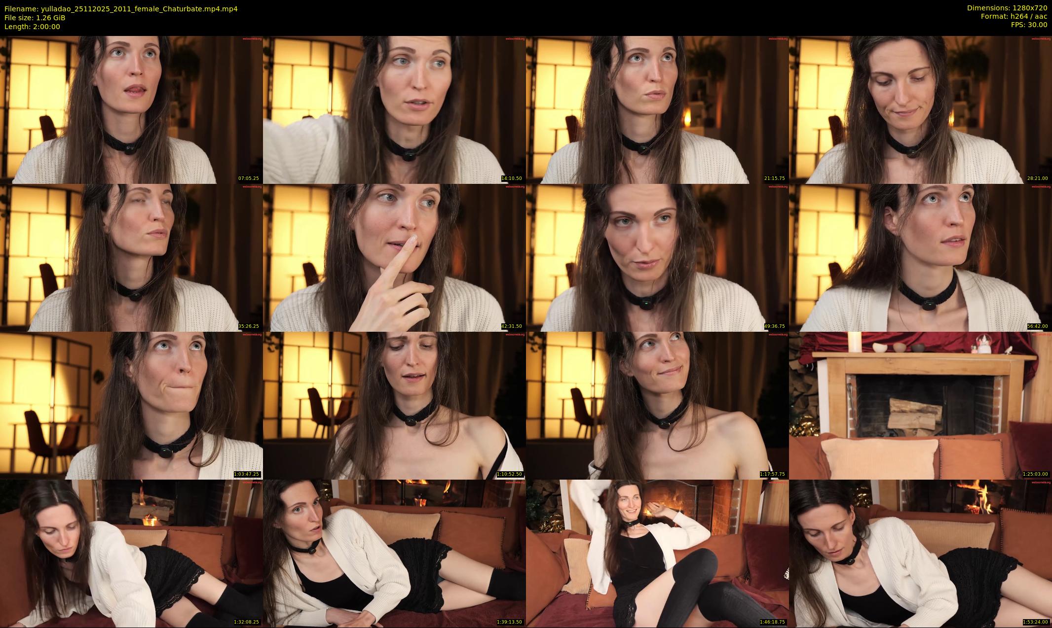 yulladao — 120 minute Chaturbate female cam show recording, 720p, Nov 25, 2025