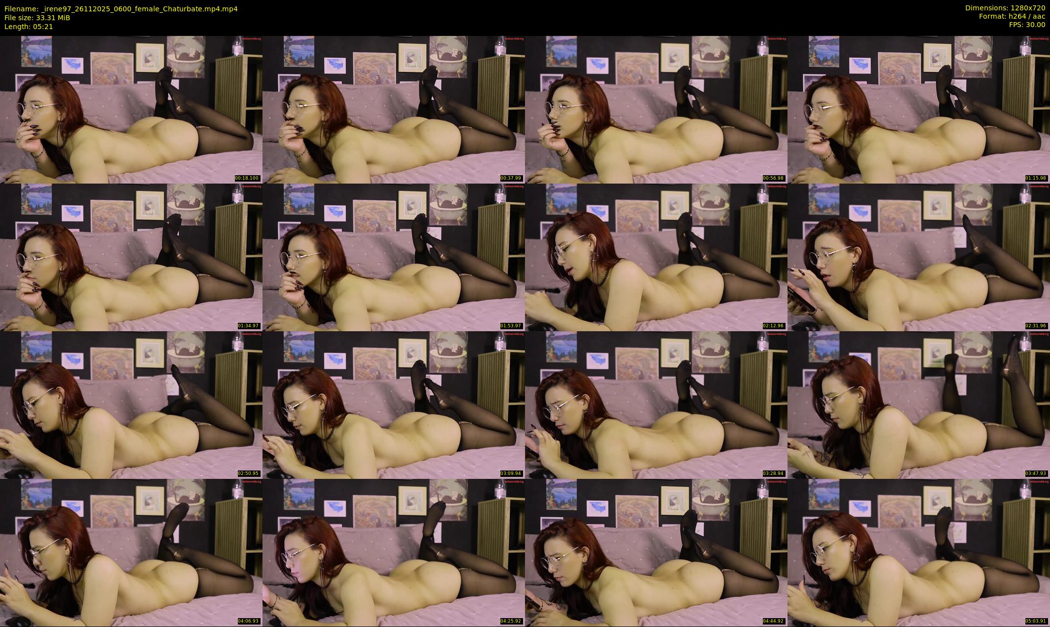 _irene97 — 6 minute Chaturbate female cam show recording, 720p, Nov 26, 2025