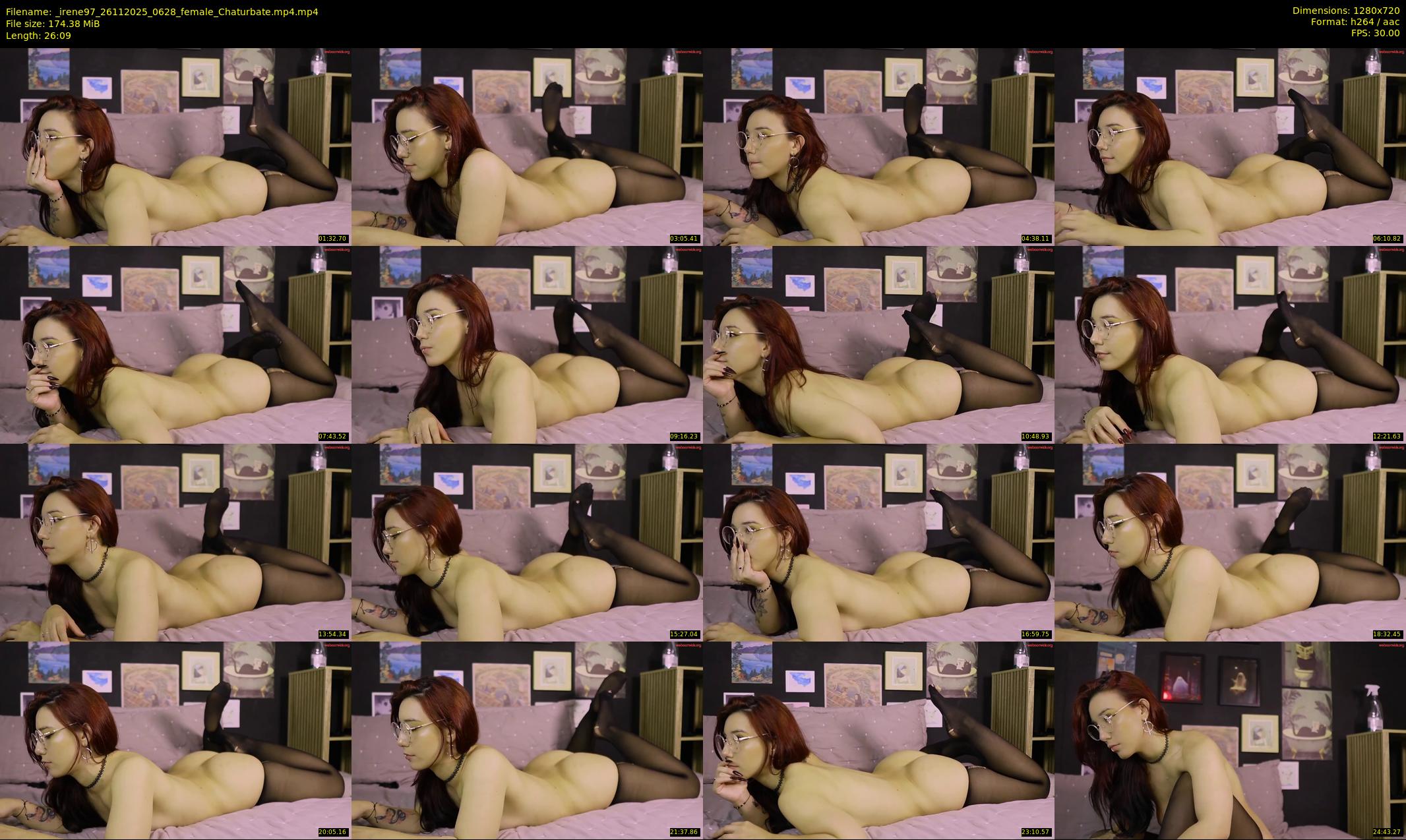 _irene97 — 27 minute Chaturbate female cam show recording, 720p, Nov 26, 2025