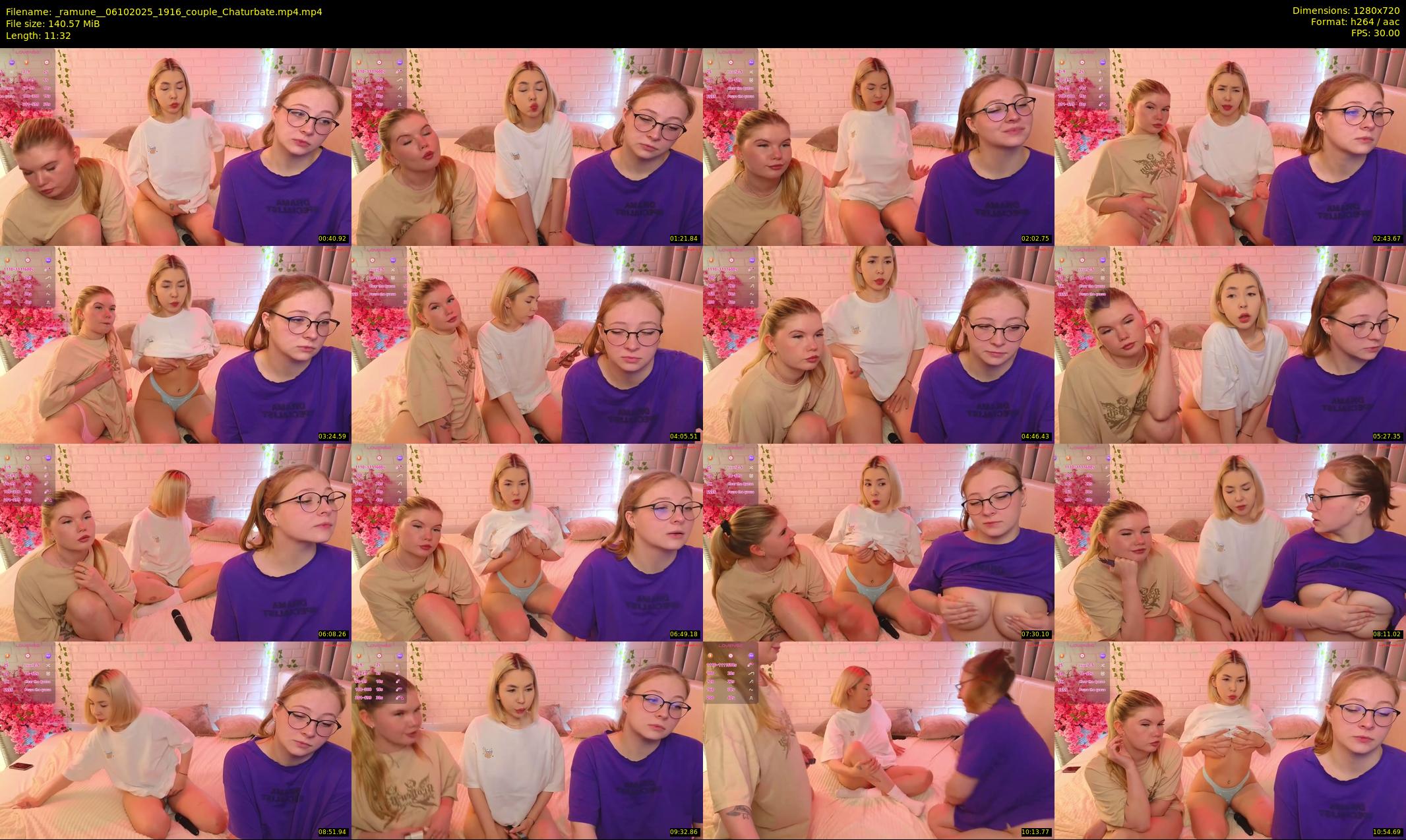 _ramune_ — 12 minute Chaturbate couple cam show recording, 720p, Oct 6, 2025