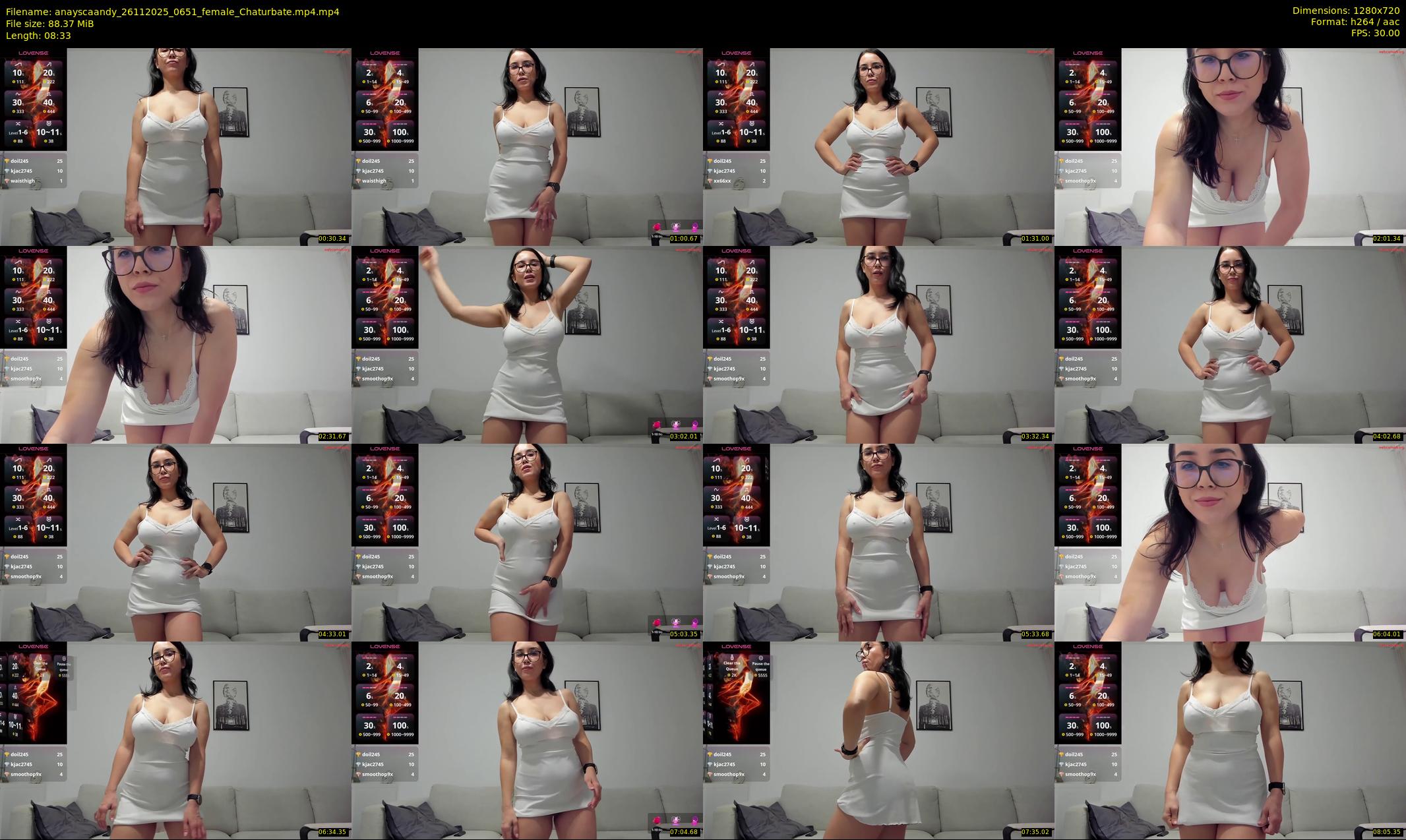 anayscaandy — 9 minute Chaturbate female cam show recording, 720p, Nov 26, 2025