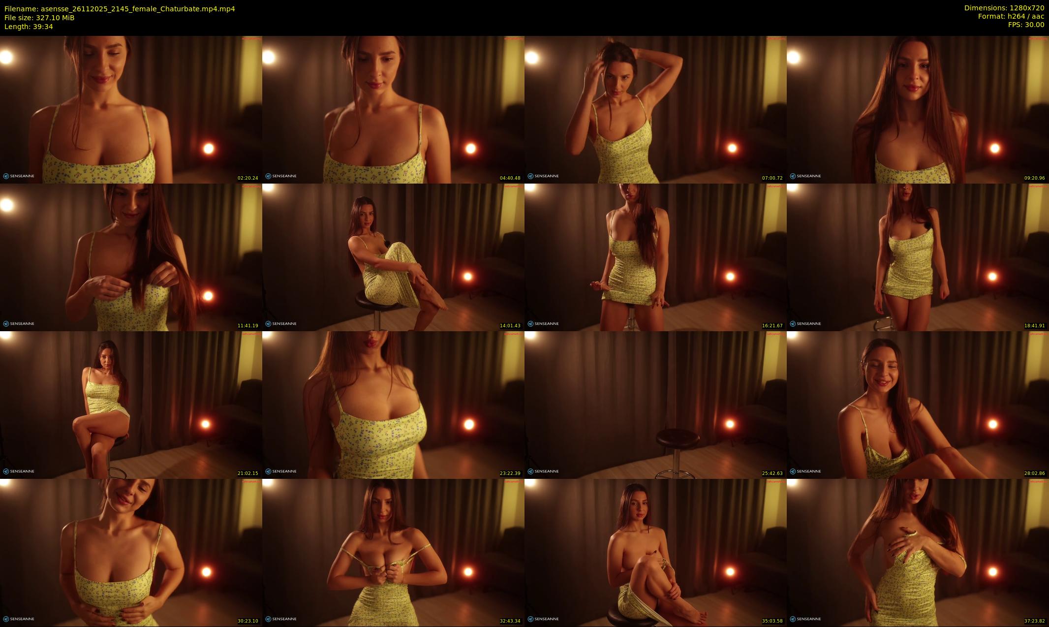 asensse — 40 minute Chaturbate female cam show recording, 720p, Nov 26, 2025