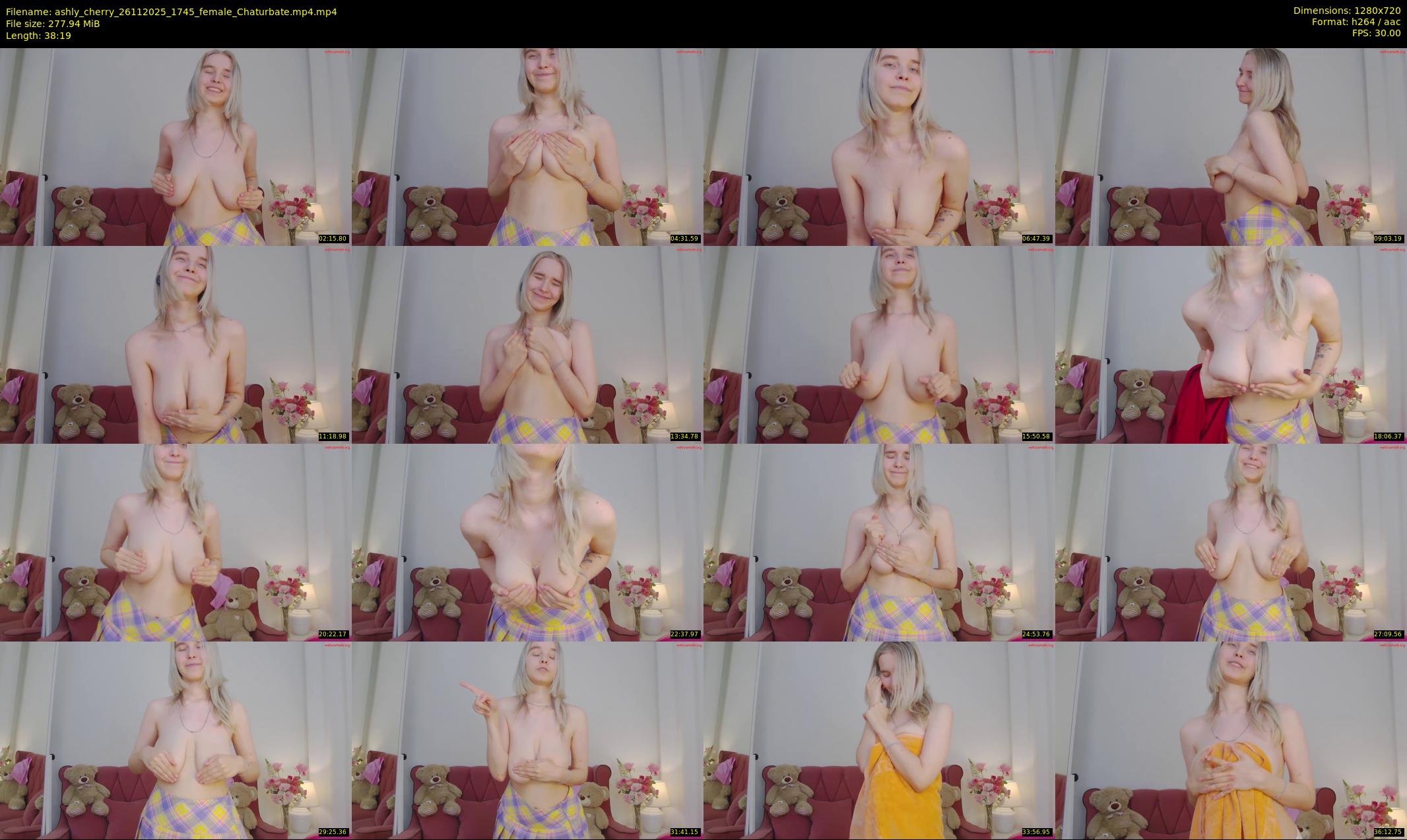 ashly_cherry — 39 minute Chaturbate female cam show recording, 720p, Nov 26, 2025
