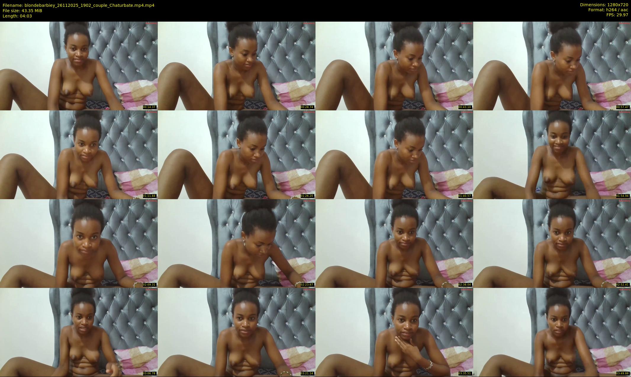 blondebarbiey — 5 minute Chaturbate couple cam show recording, 720p, Nov 26, 2025
