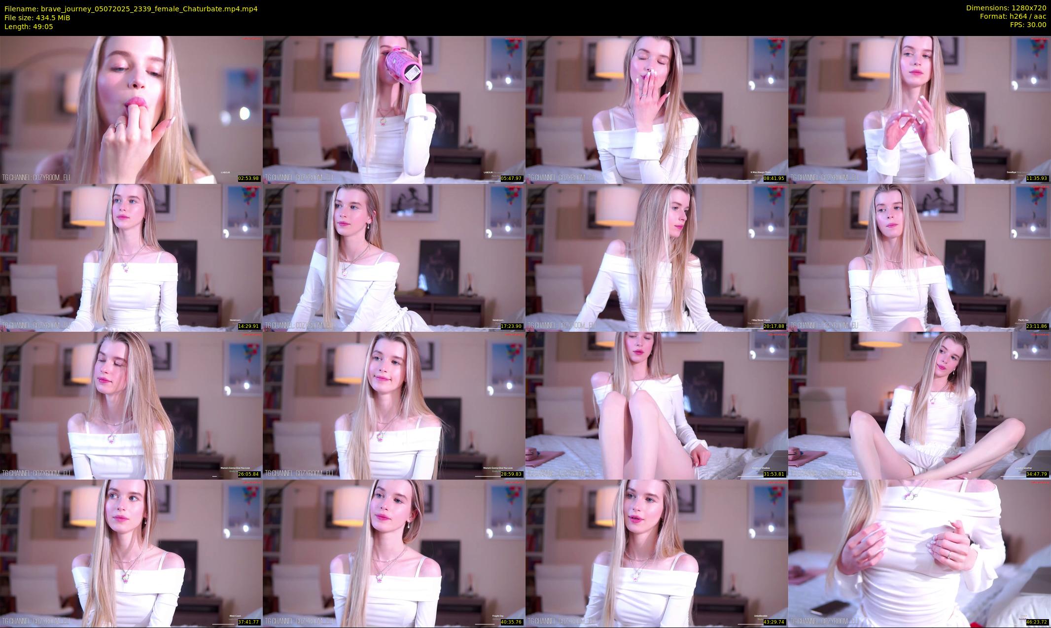 brave_journey — 50 minute Chaturbate female cam show recording, 720p, Jul 5, 2025