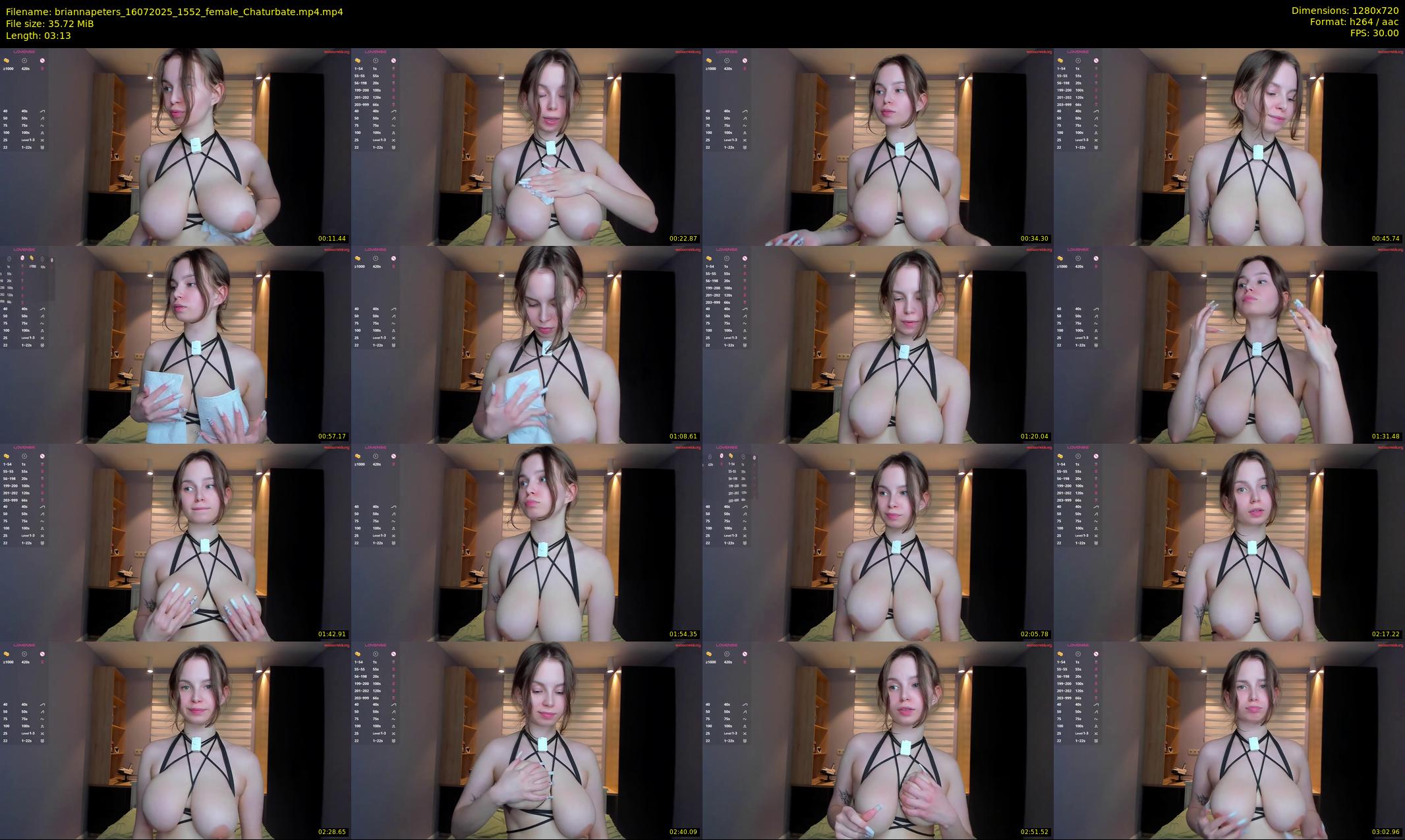 briannapeters — 4 minute Chaturbate female cam show recording, 720p, Jul 16, 2025