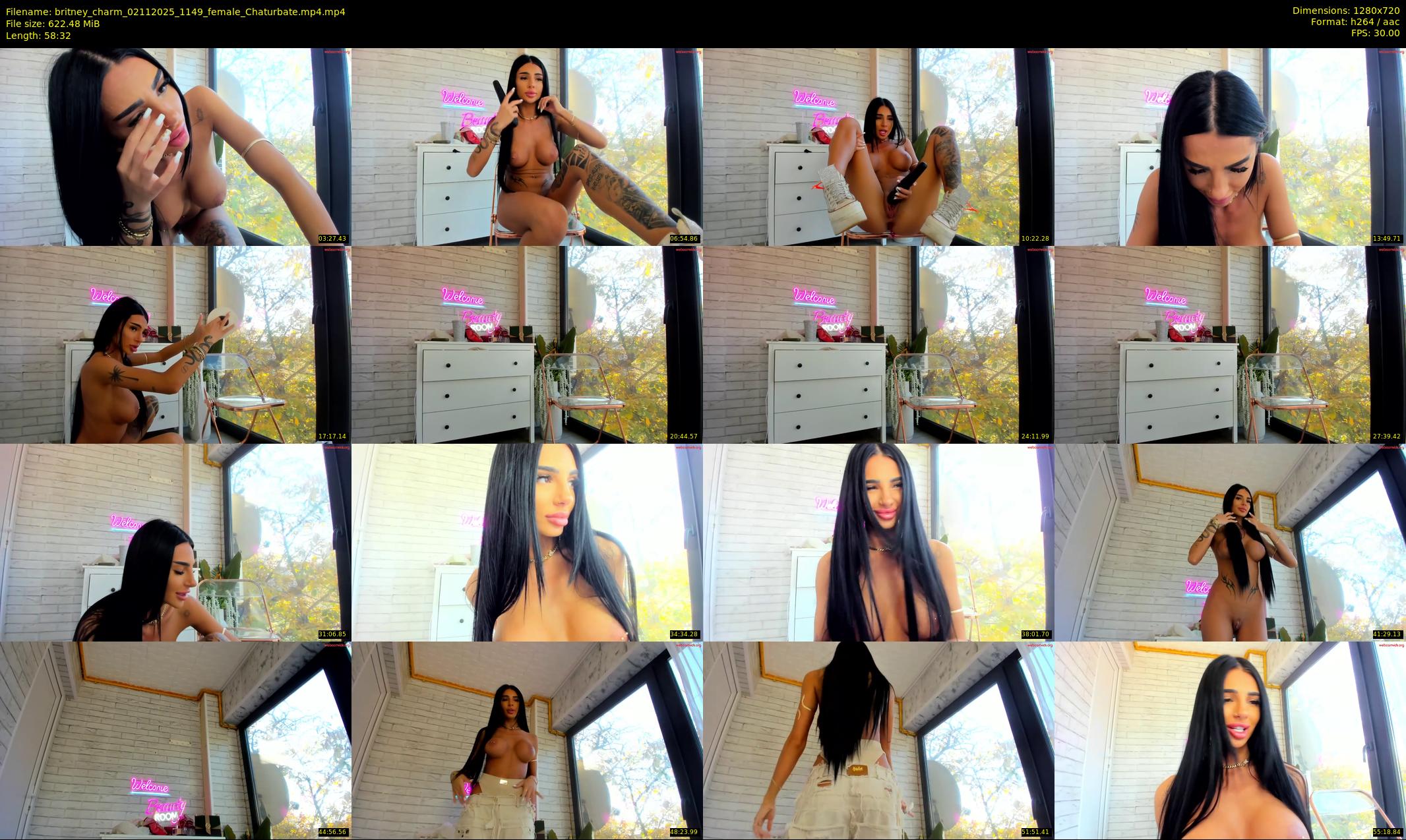 britney_charm — 59 minute Chaturbate female cam show recording, 720p, Nov 2, 2025