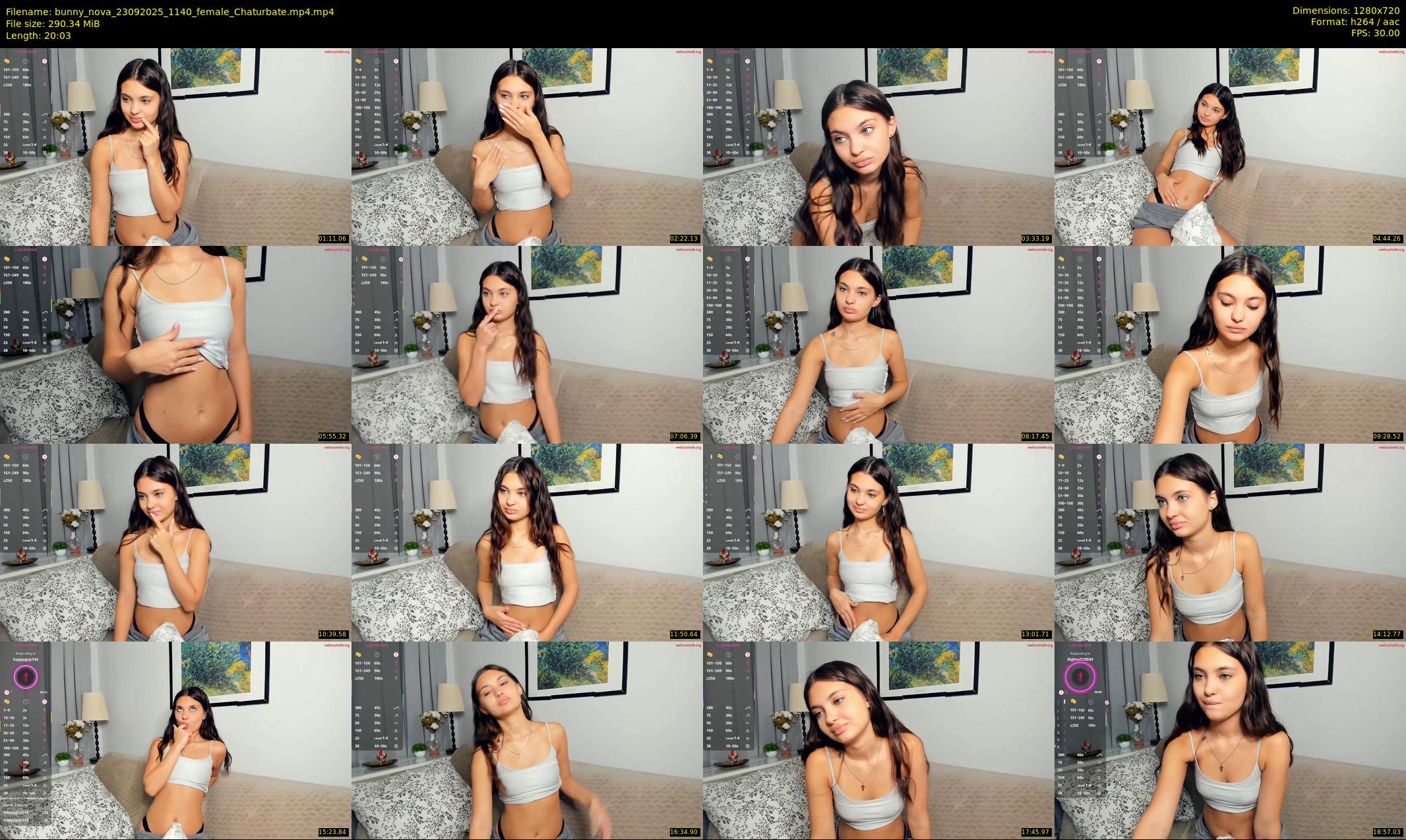 bunny_nova — 21 minute Chaturbate female cam show recording, 720p, Sep 23, 2025