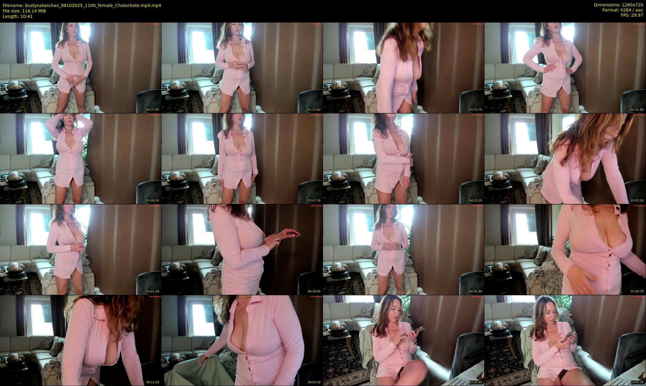 bustynataschax — 11 minute Chaturbate female cam show recording, 720p, Oct 8, 2025