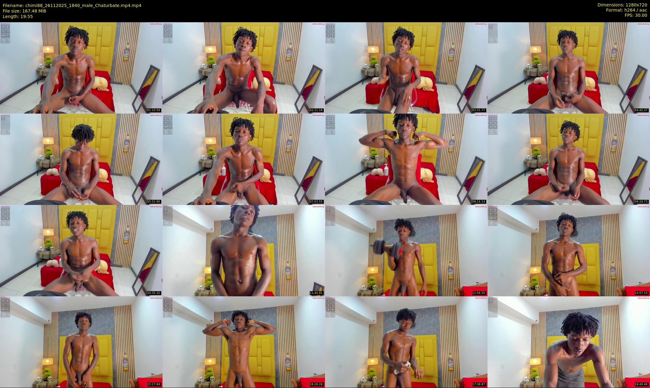 chimi88 — 20 minute Chaturbate male cam show recording, 720p, Nov 26, 2025