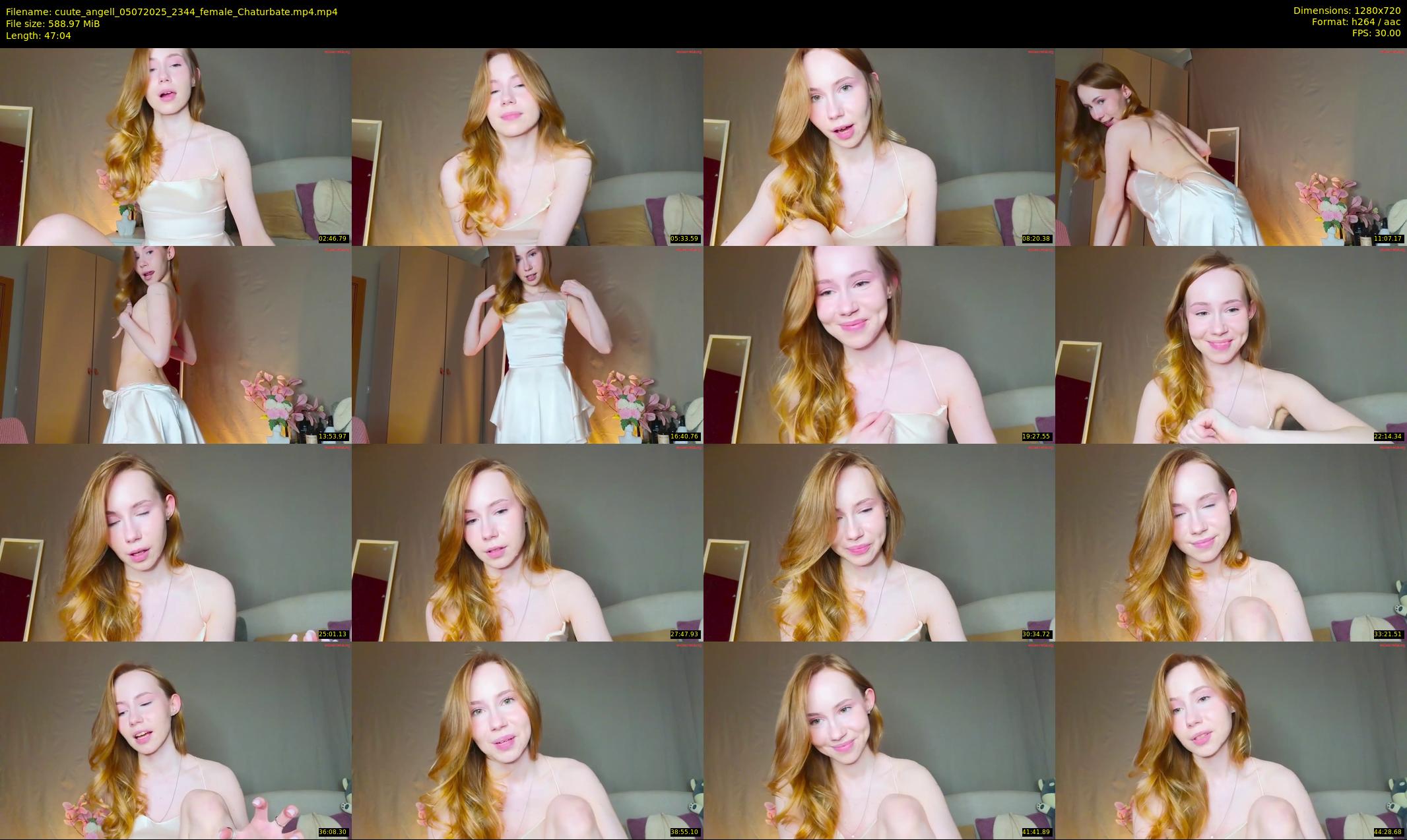 cuute_angell — 48 minute Chaturbate female cam show recording, 720p, Jul 5, 2025