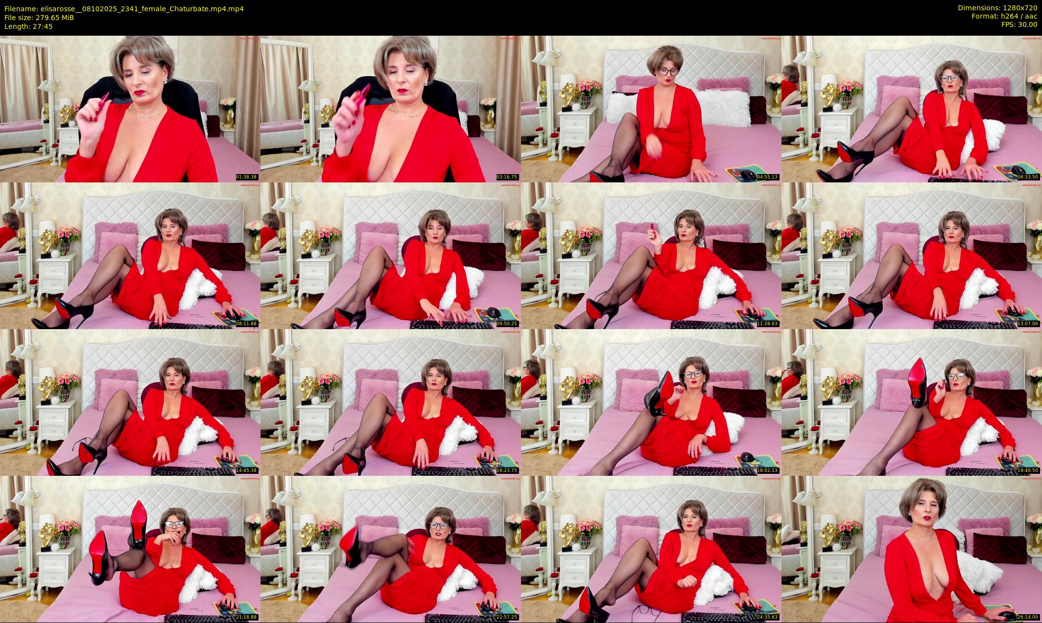 elisarosse_ — 28 minute Chaturbate female cam show recording, 720p, Oct 8, 2025