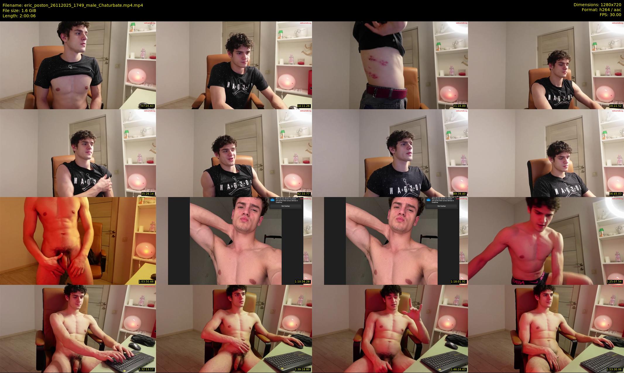 eric_poston — 121 minute Chaturbate male cam show recording, 720p, Nov 26, 2025