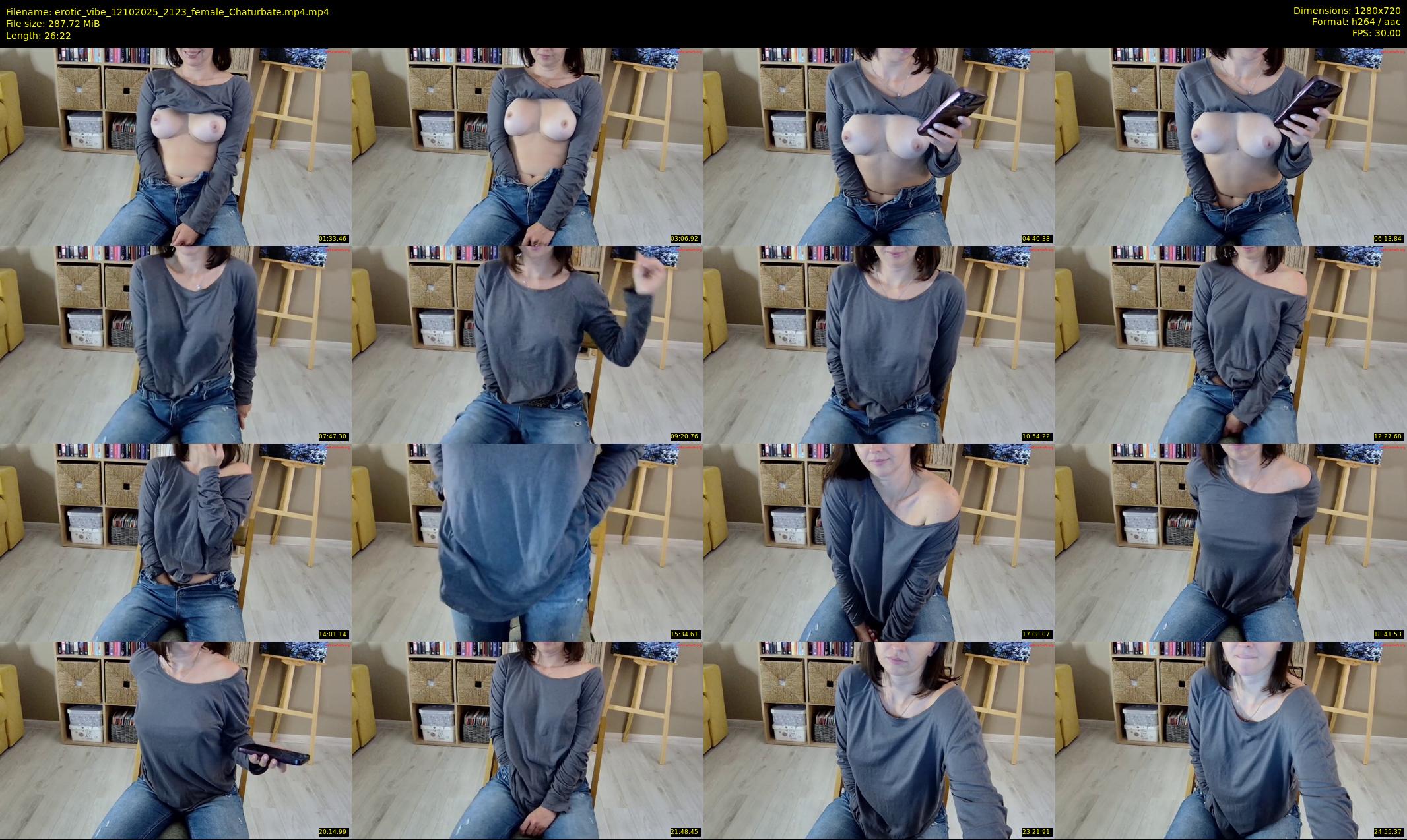 erotic_vibe — 27 minute Chaturbate female cam show recording, 720p, Oct 12, 2025
