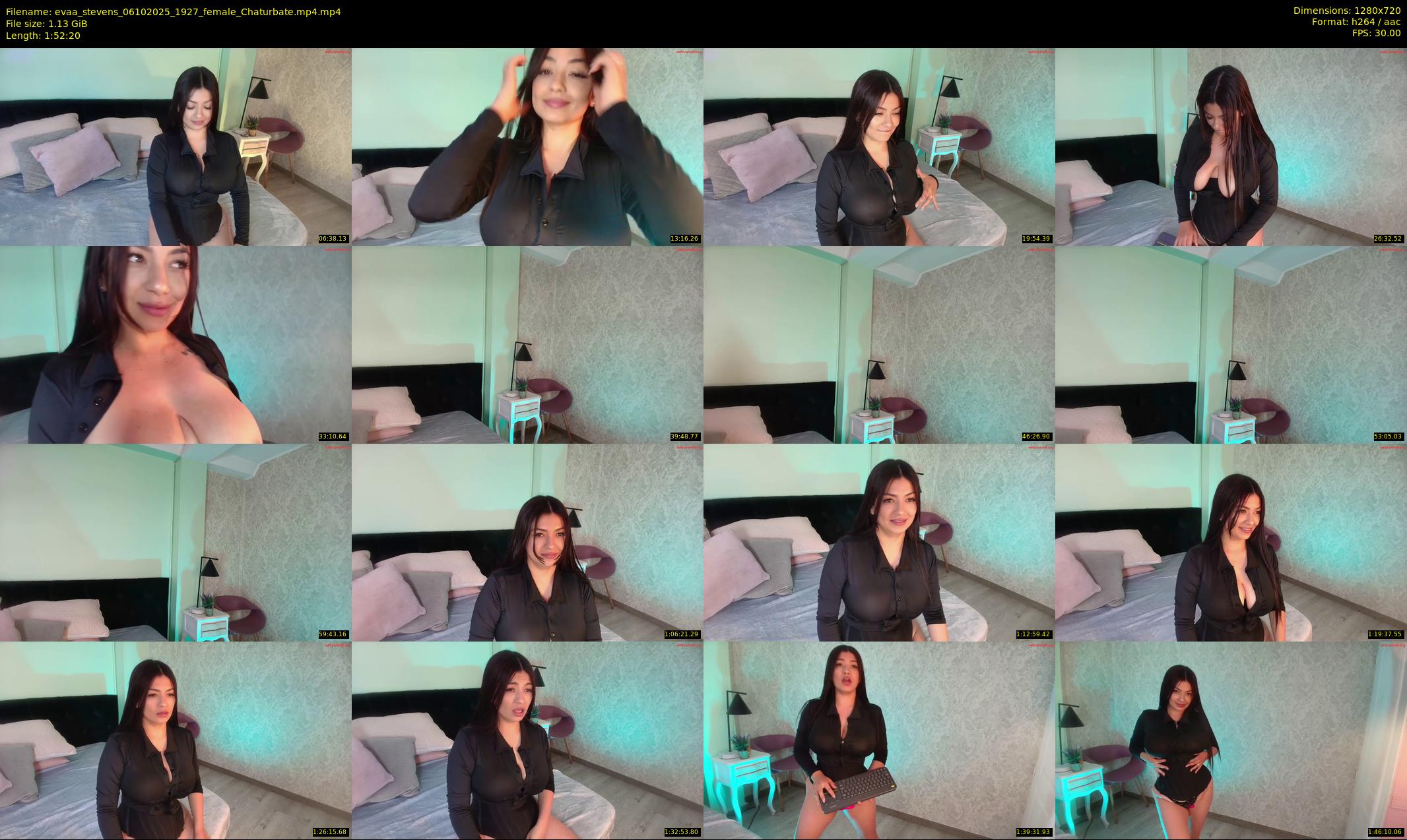evaa_stevens — 113 minute Chaturbate female cam show recording, 720p, Oct 6, 2025