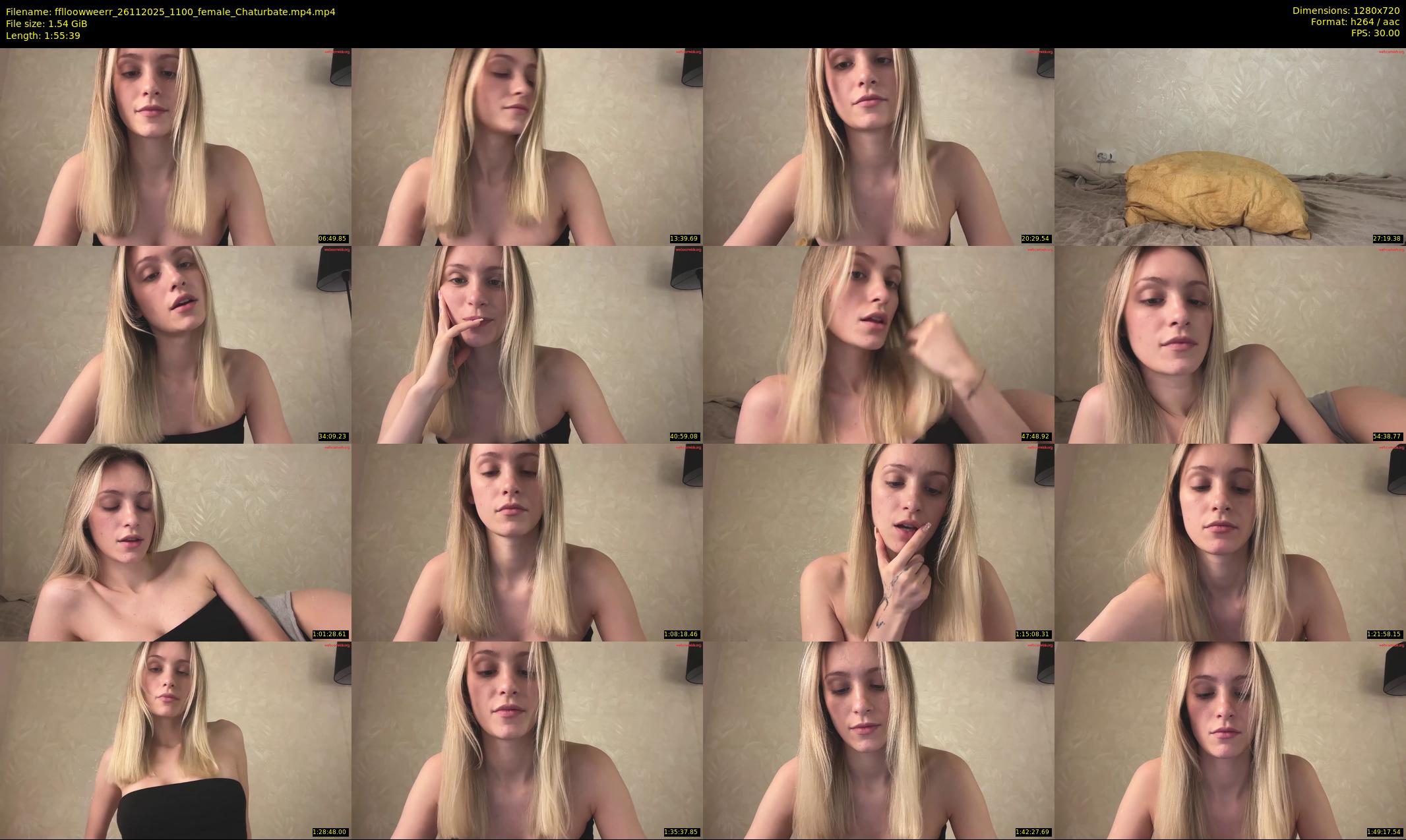 fflloowweerr — 116 minute Chaturbate couple cam show recording, 720p, Nov 26, 2025